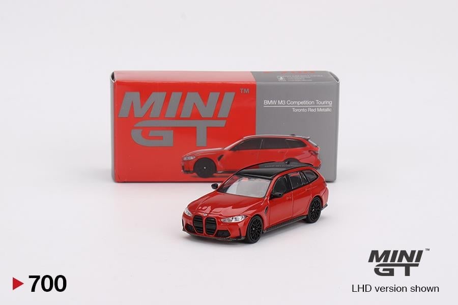 Mini GT BMW M3 Competition Touring Toronto Red Metallic //700