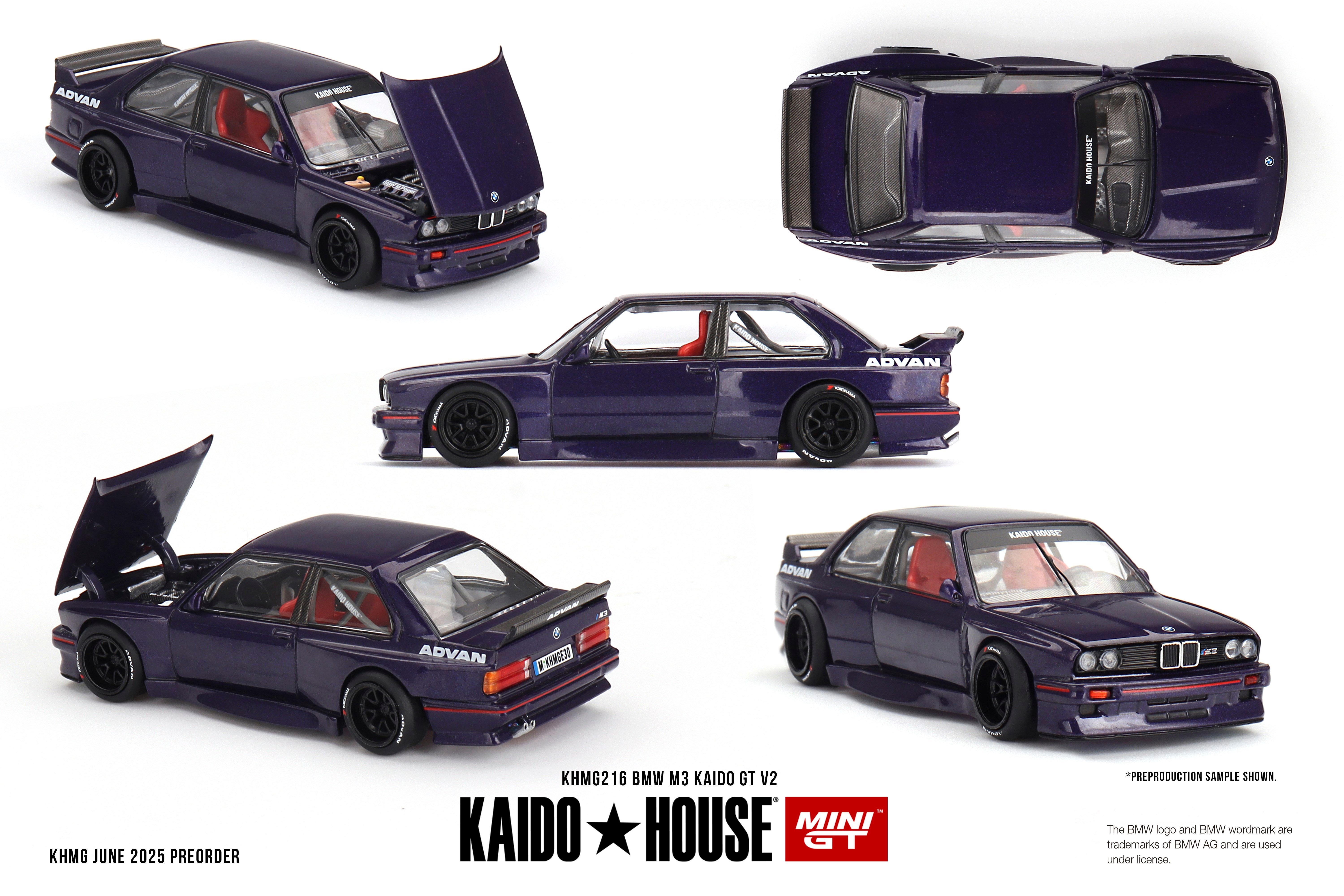 Mini GT BMW M3 Kaido GT V2 //216