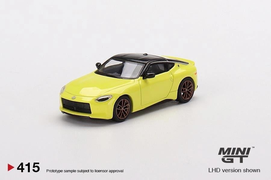 Mini GT Nissan Z Proto Spec 2023 Ikazuchi Yellow 