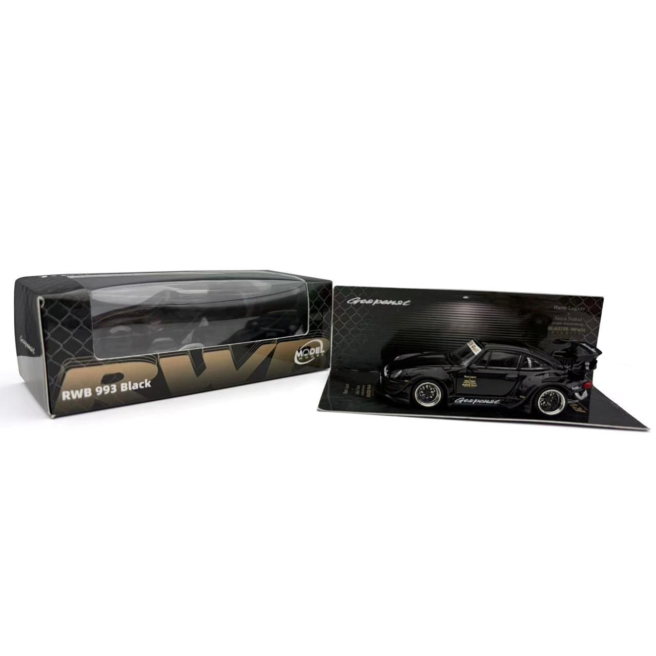 Model Model 1:64 Porsche RWB 993 Black