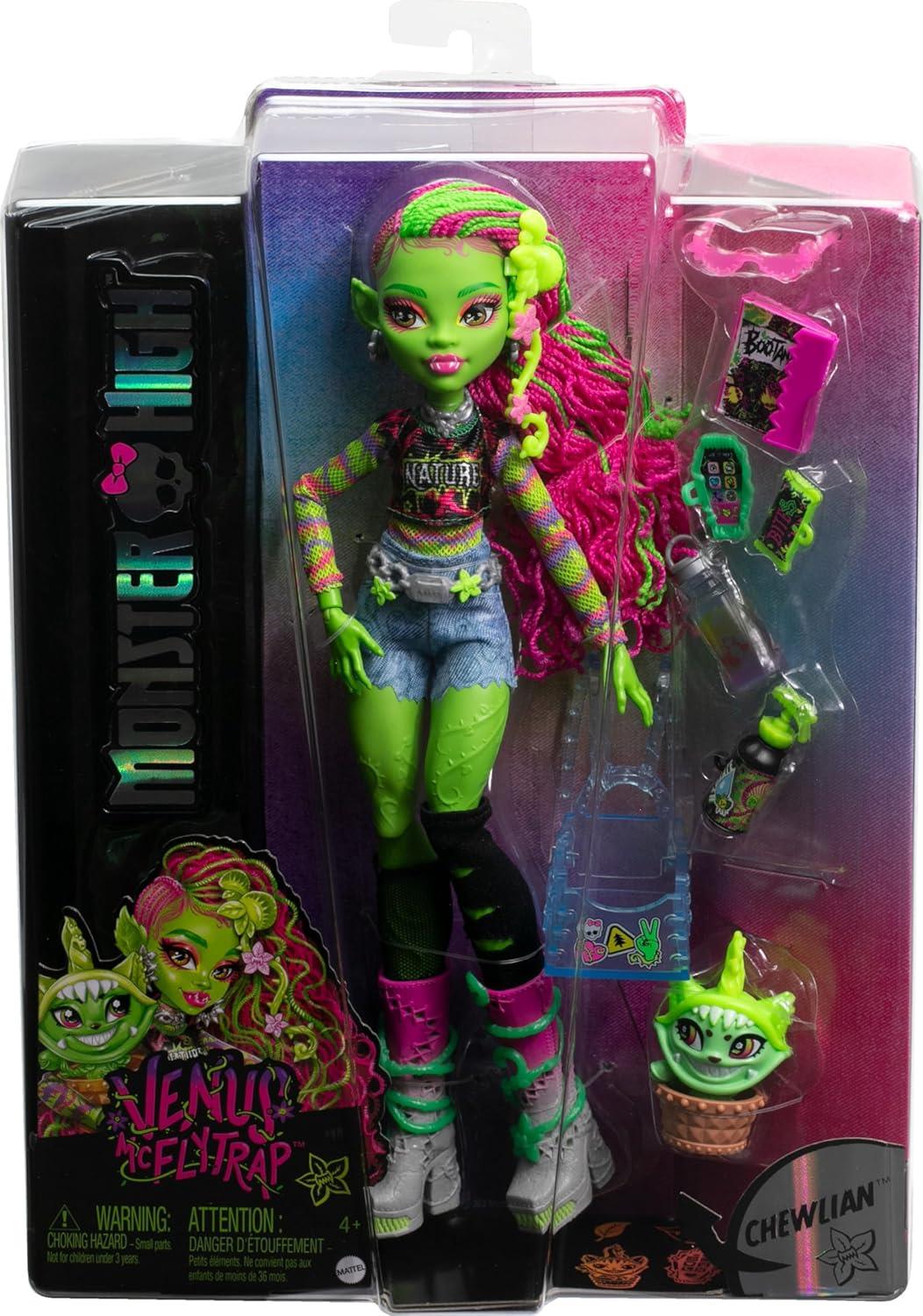 Monster High Venüs McFlytrap Doll&Playsets