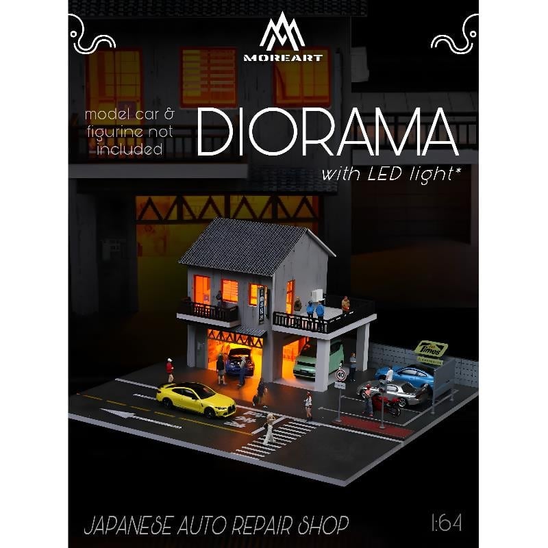 MoreArt 1:64 Japanese Auto Repair Shop MO936421