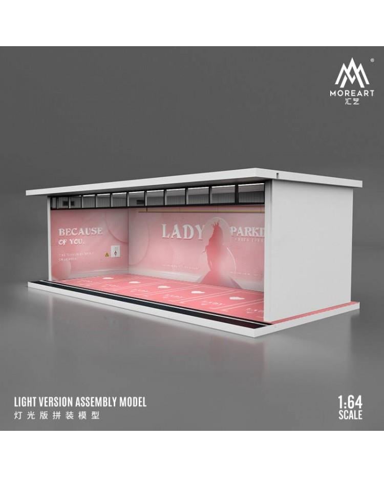 MoreArt 1/64 Lady Parking Pink