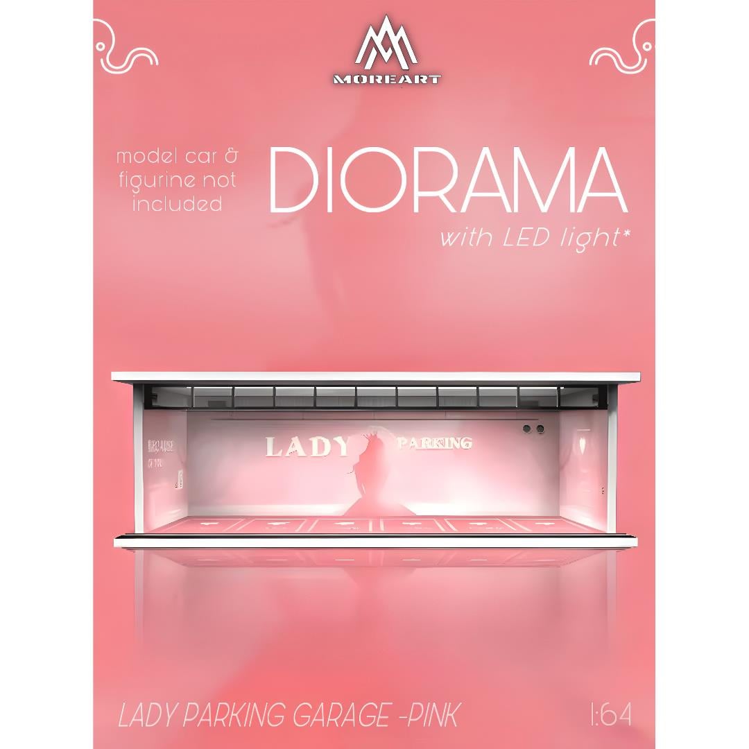 MoreArt 1/64 Lady Parking Pink MO914017