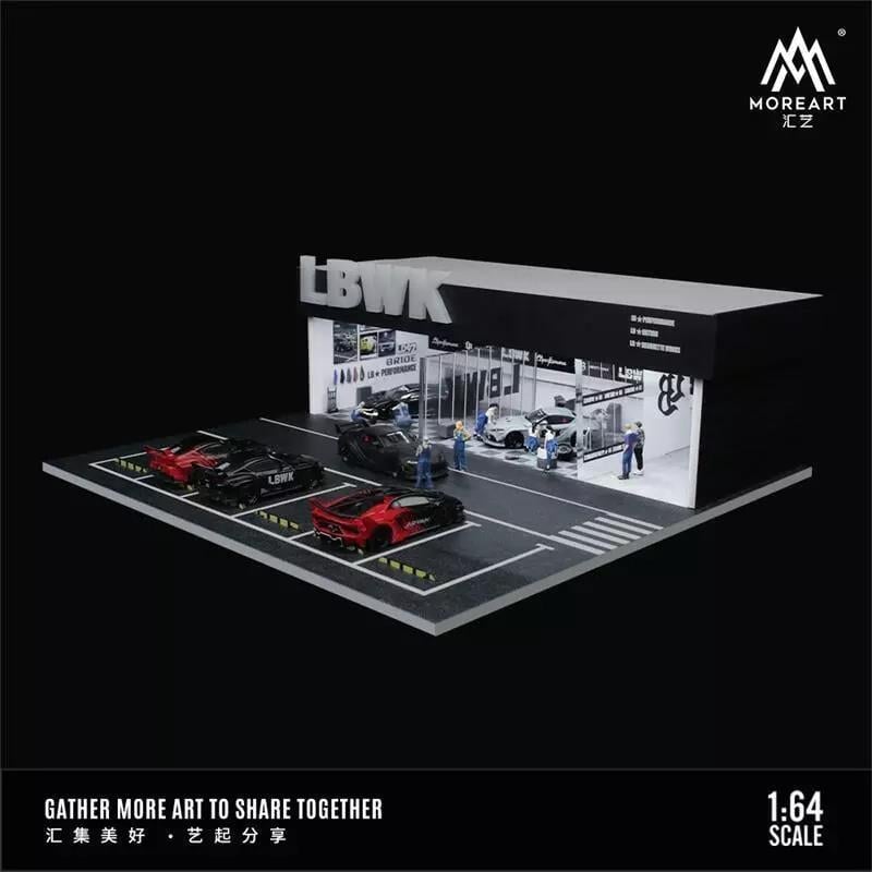 MoreArt 1:64 LBWK Light Edition Assembly & Modification Shop 