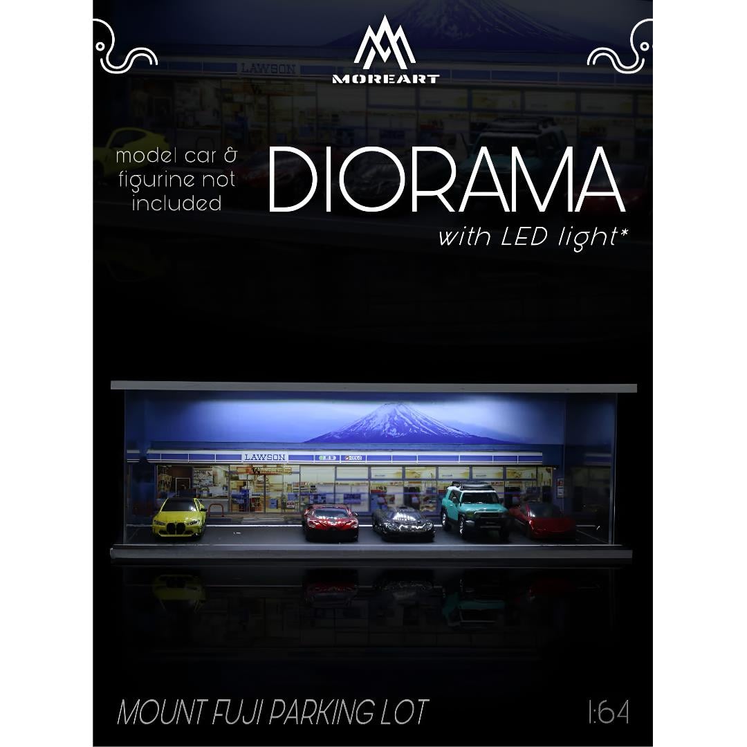 MoreArt 1:64 Natural Scenery Theme LIGHT VERSION DIORAMA Mount Fuji