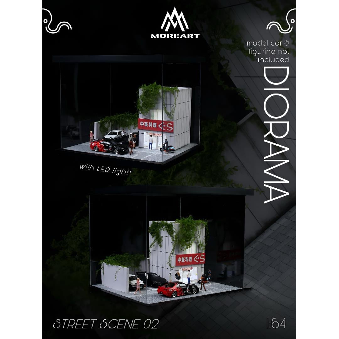 MoreArt 1:64 STREET SCENE ASSEMBLY SERIES 02 MO960202