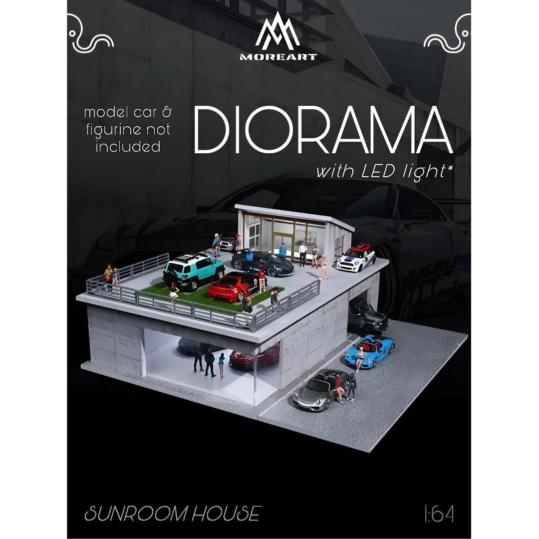 MoreArt 1:64 SUNROOM SCENE MODEL MO936413