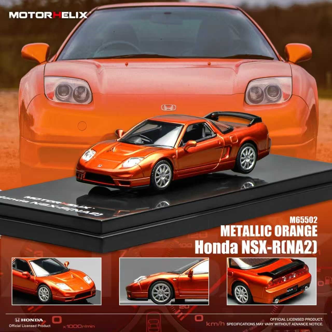 MOTORHELIX 1:64 Honda NSX-R (NA2) METALLIC ORANGE M65502