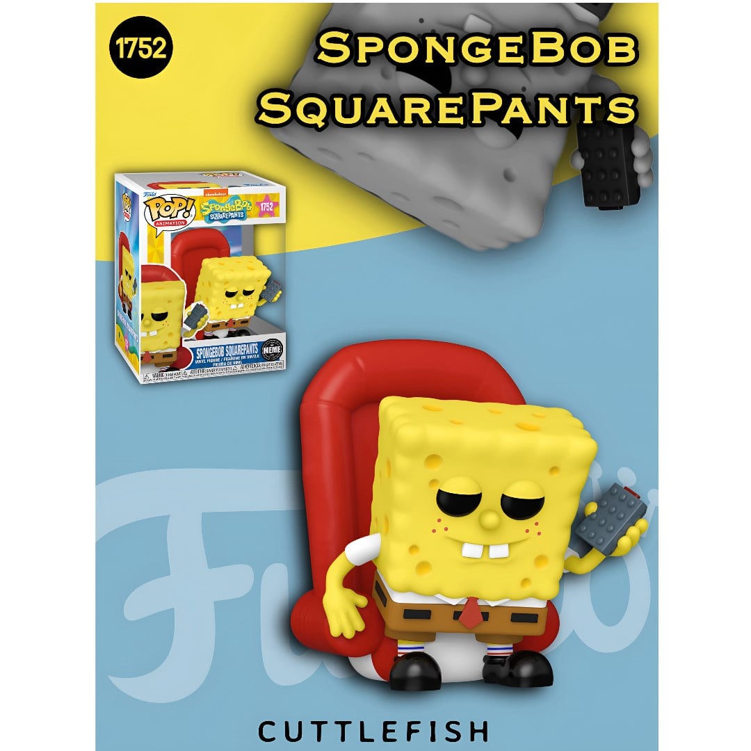 Nickelodeon Funko Pop! Premium SpongeBob SquarePants (Ight Imma Head Out Meme) No:1752