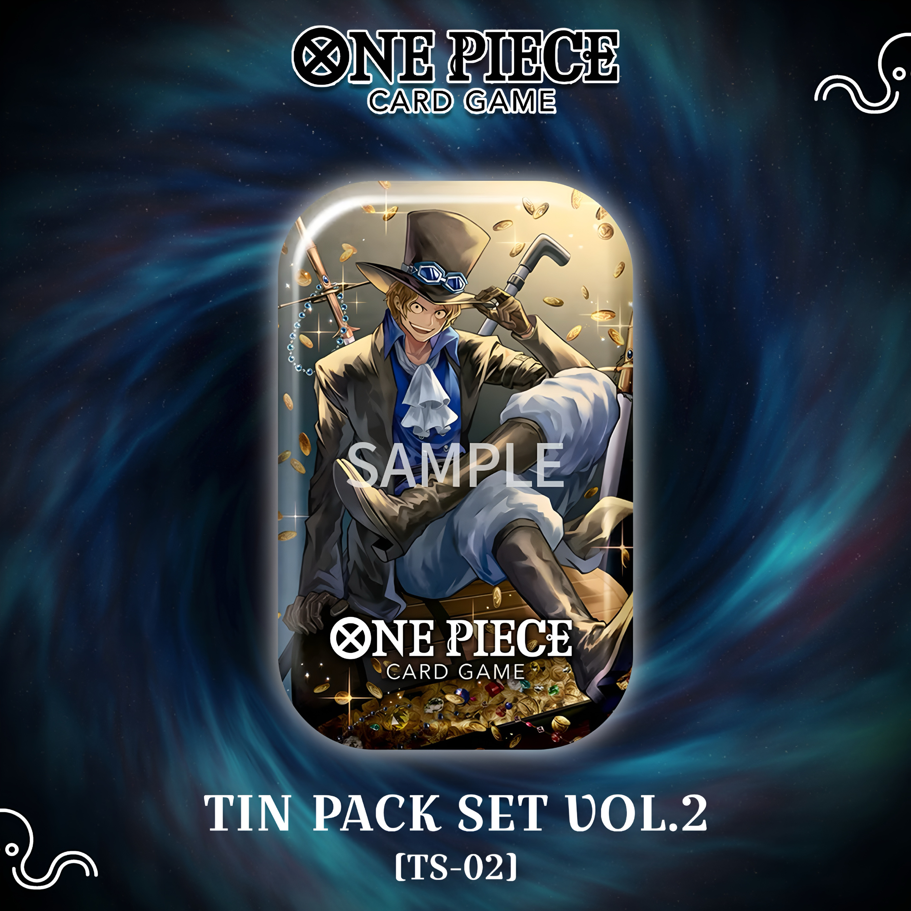 One Piece Card Game Tin Pack Set Vol.2 [TS-02] (RASTGELE 1 ADET
