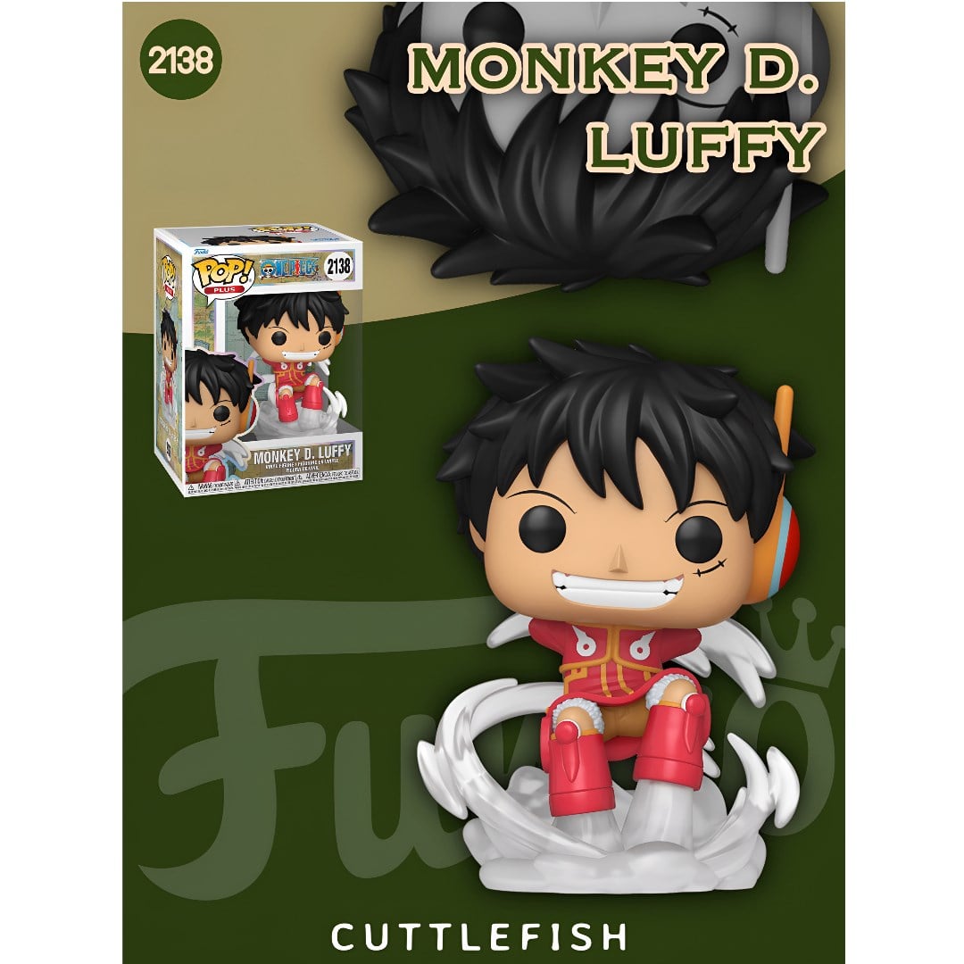 One Piece Funko Pop! Plus Monkey D. Luffy (Egghead Arc) No: 2138