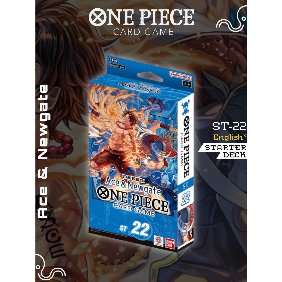 One Piece Starter Deck -Ace & Newgate- [ST-22] Eng.