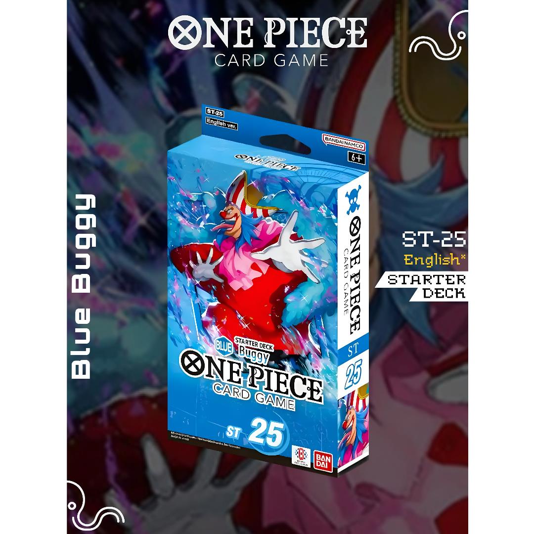 One Piece Starter Deck -Blue Buggy- [ST-25] Eng.