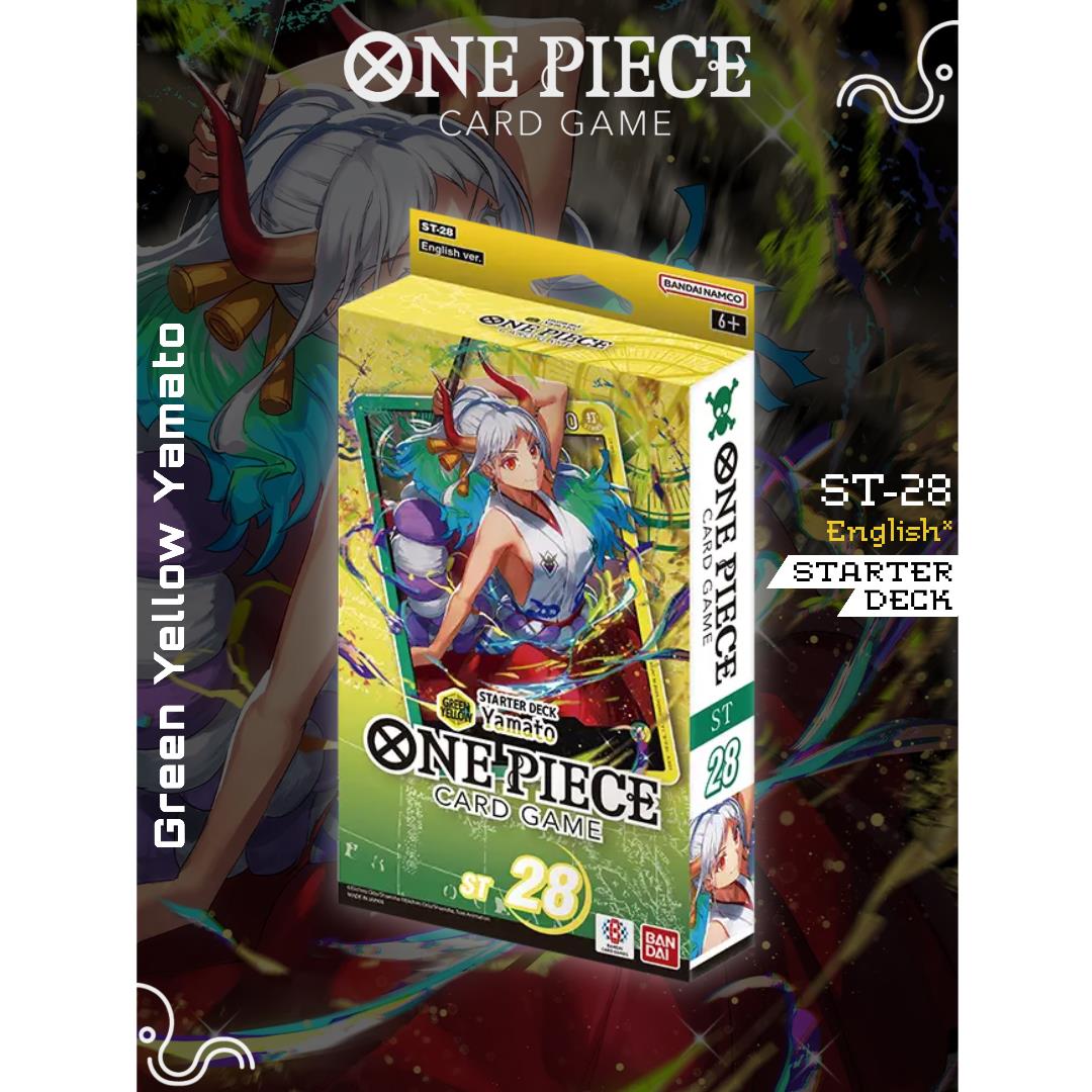 One Piece Starter Deck -Green Yellow Yamato- [ST-28] Eng.