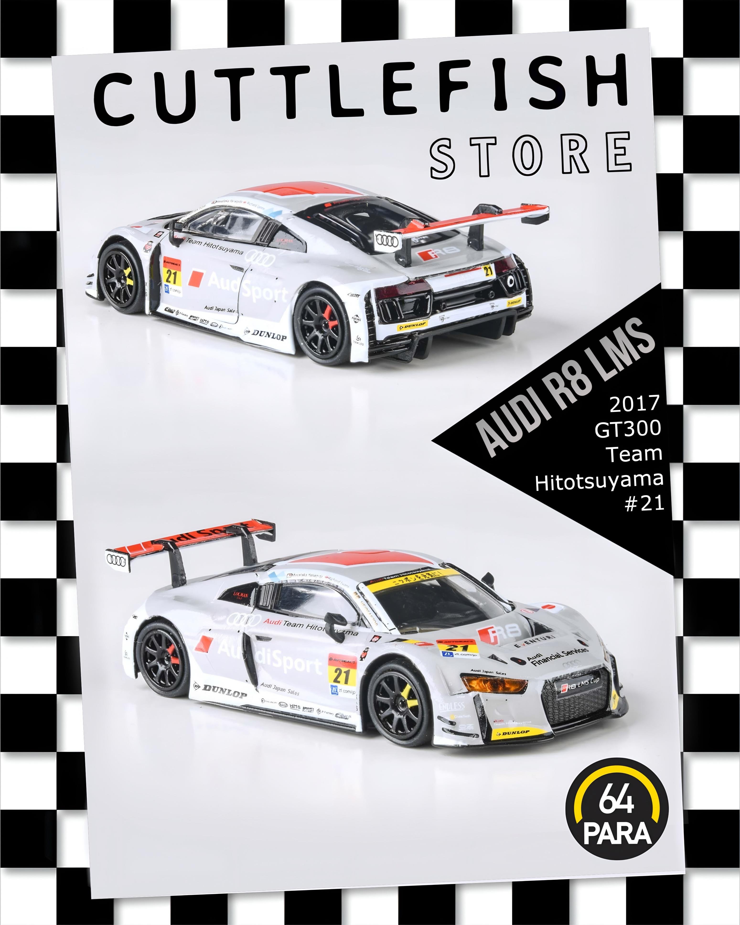 Para64 Audi R8 LMS 2017 GT 300 Team Hitotsuyama #21