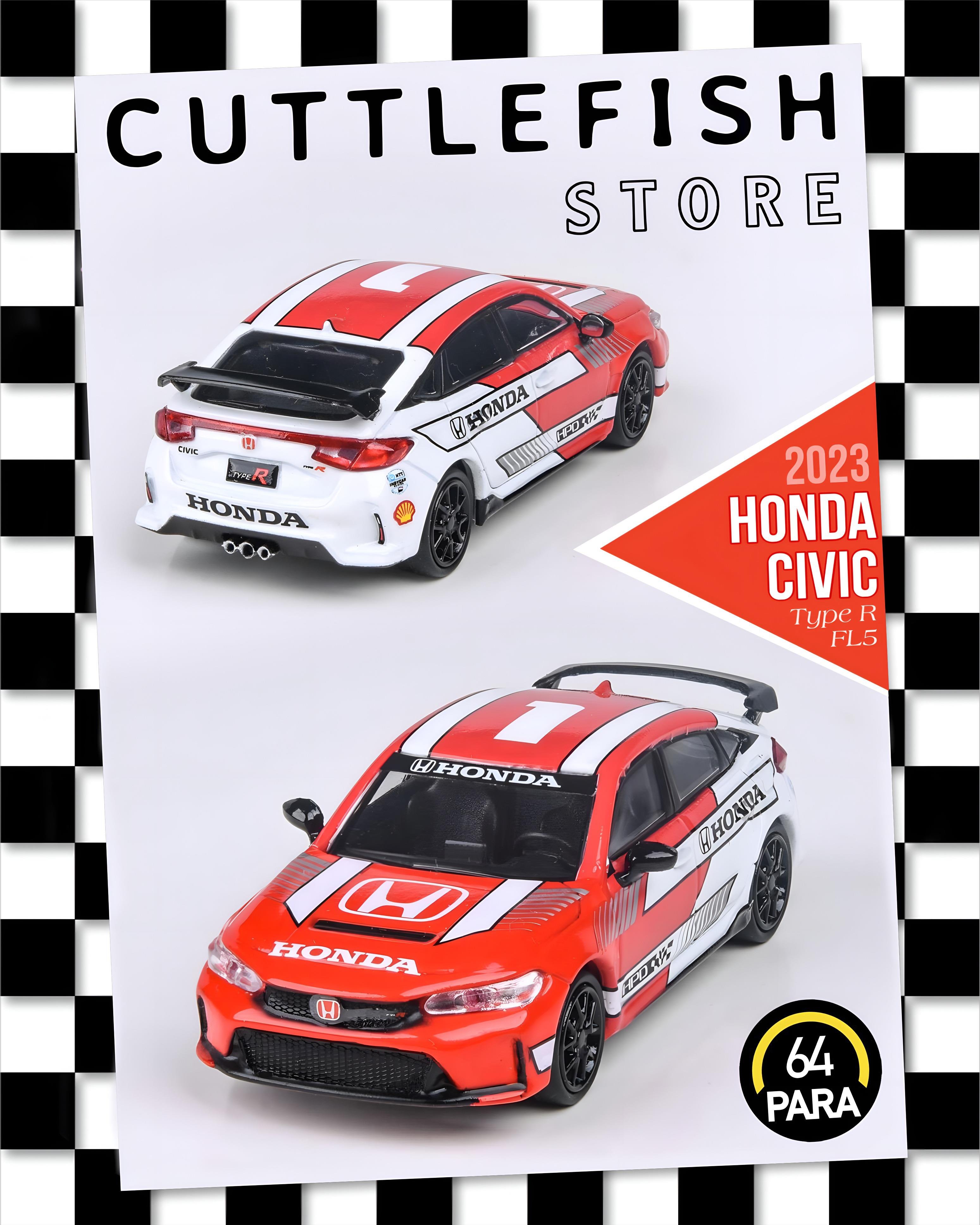 Para64 Honda 2023 Civic Type R FL5 Red Pacecar