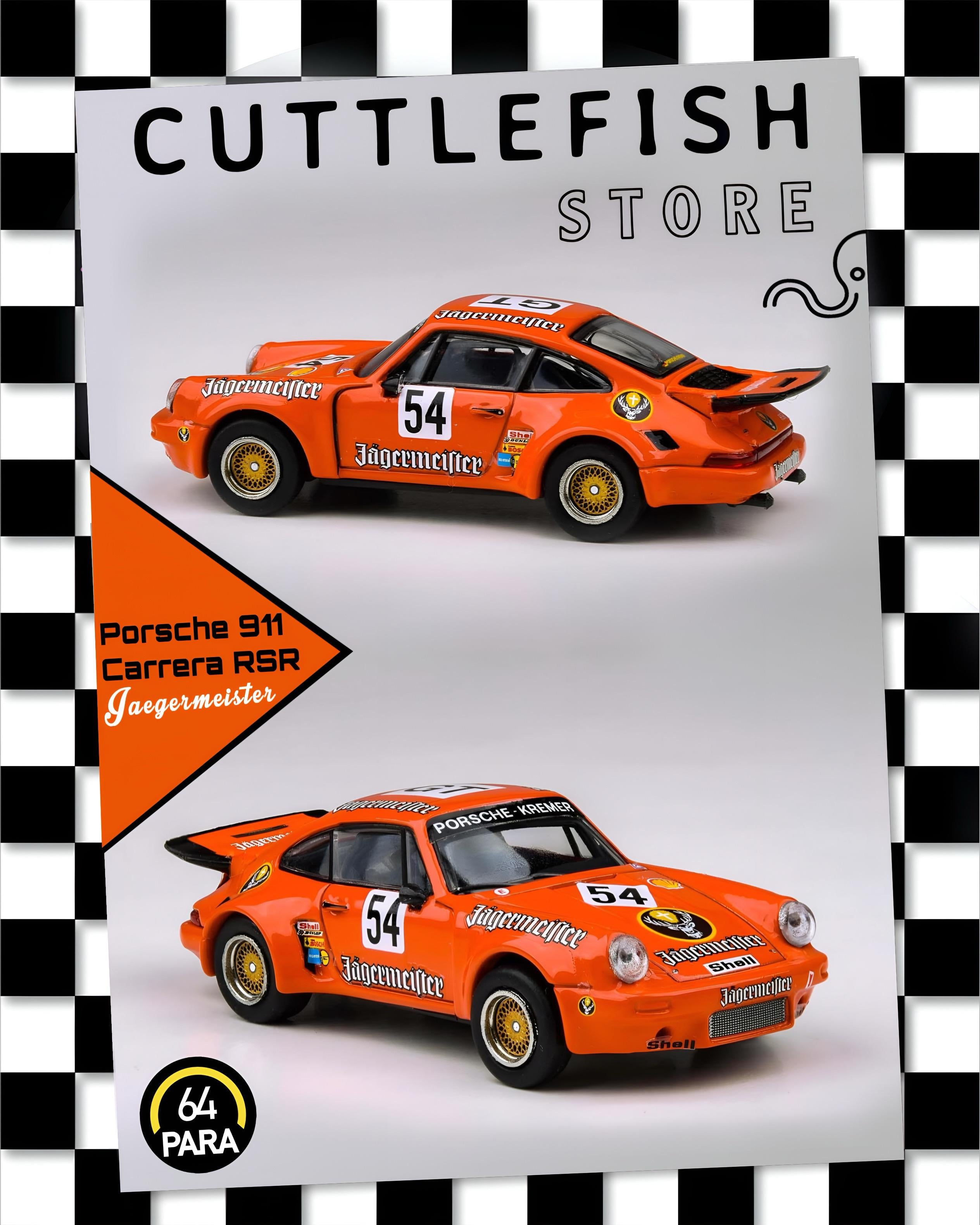 Para64 Porsche 911 Carrera RSR 3.0 Jaegermeister