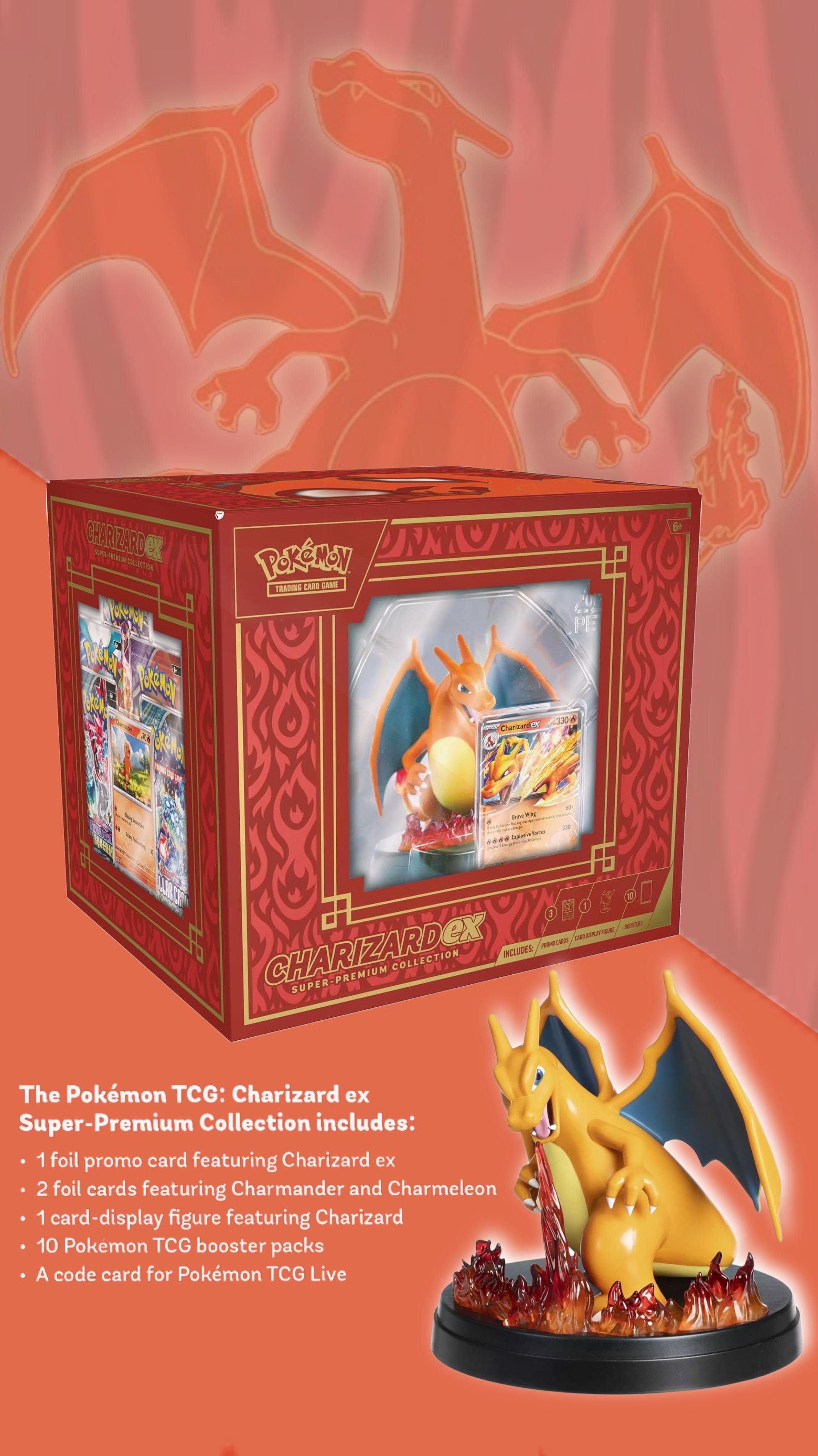 Pokemon TCG: Charizard Ex Super Premium Collection