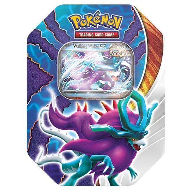 POKEMON TCG: Paradox Clash Tin Box (Walking Wake ex)