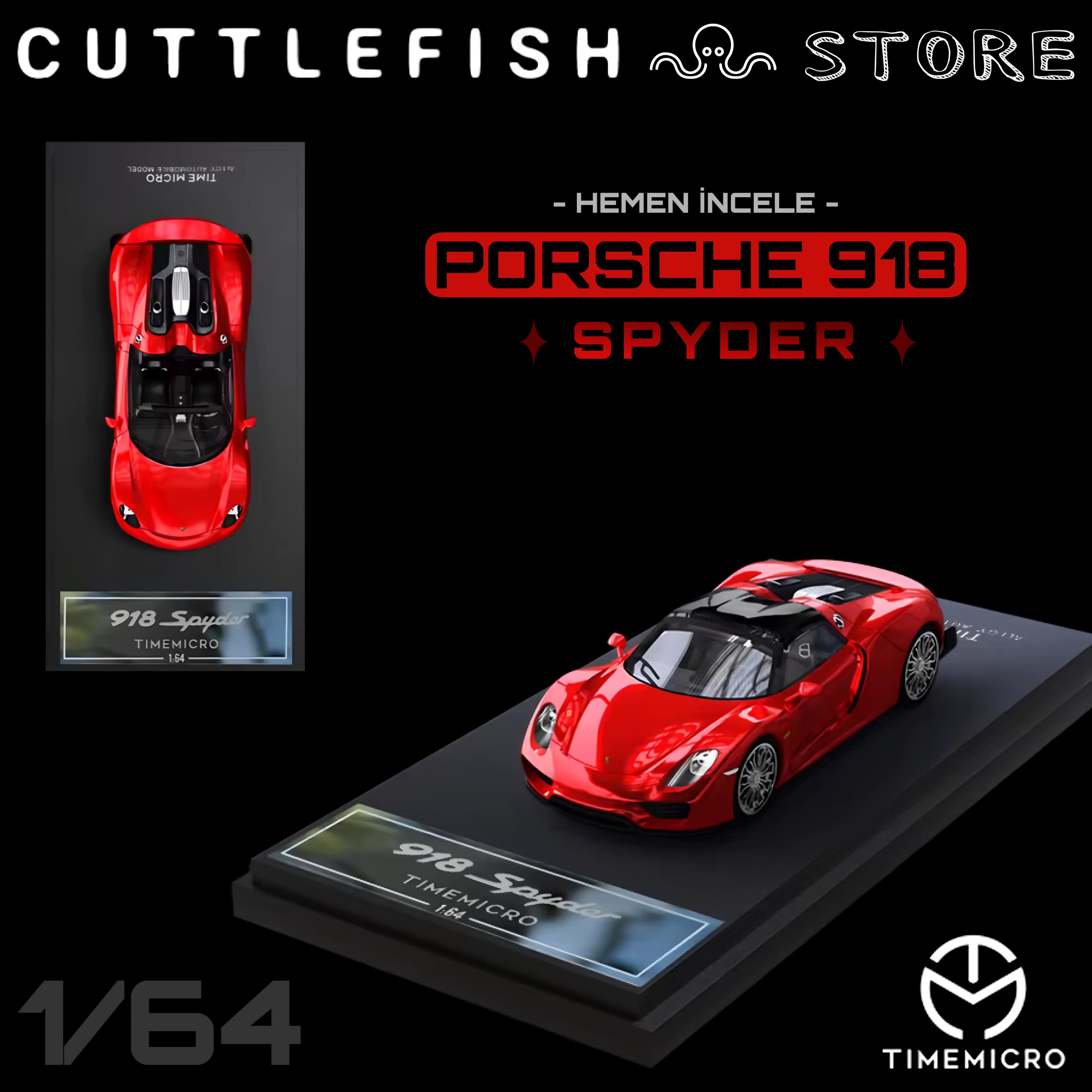 Porsche 918 Spyder 1/64