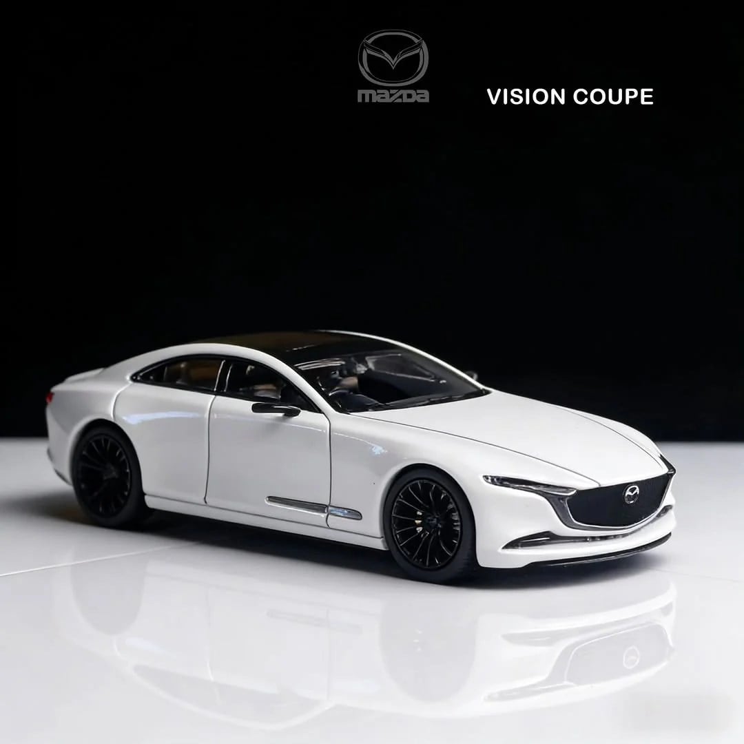 Rhino Model 1:64 Mazda Vision Coupe Four Door Verison White