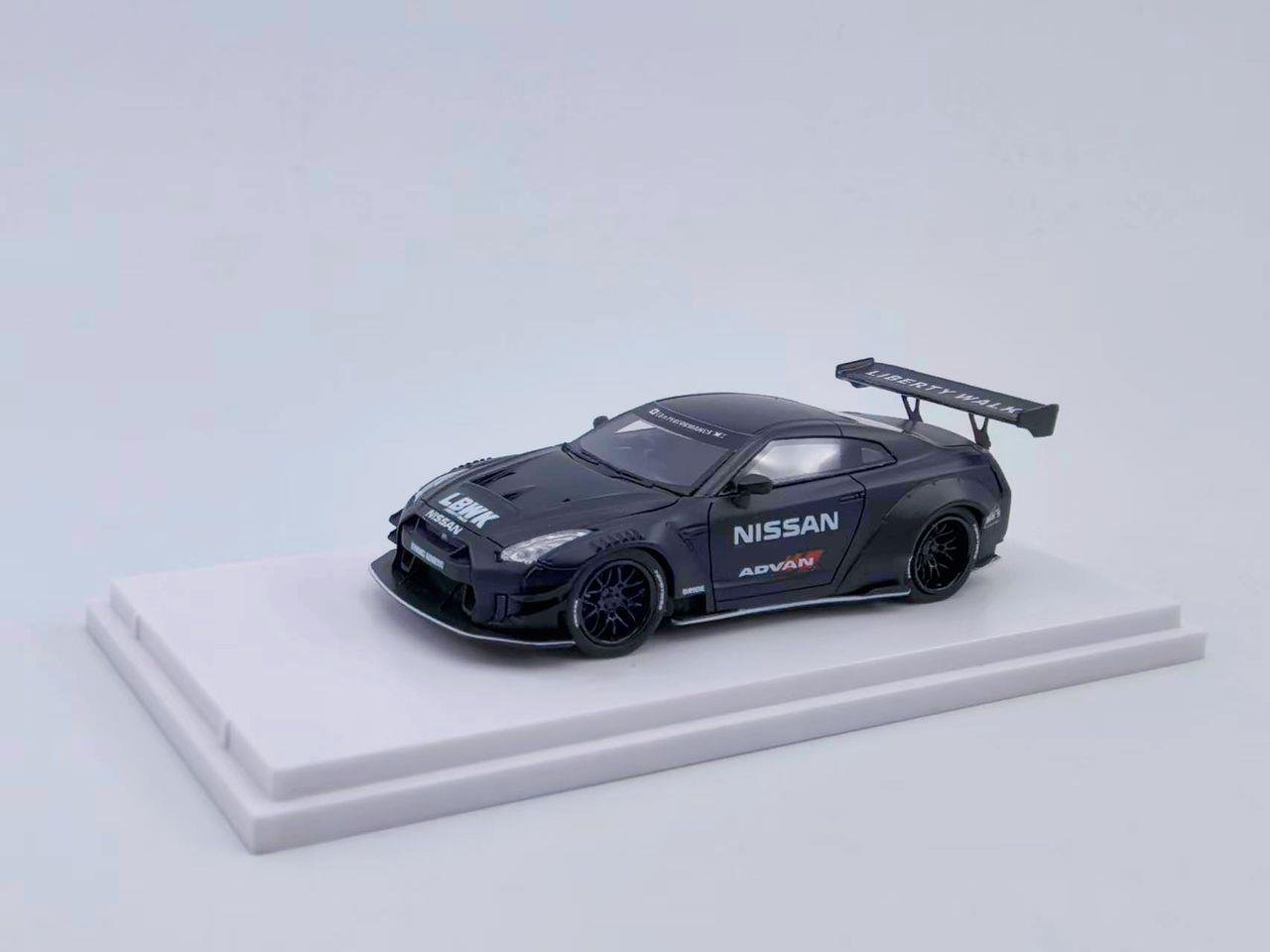 RR Model GT-R R35 Wide-Body Modified Black