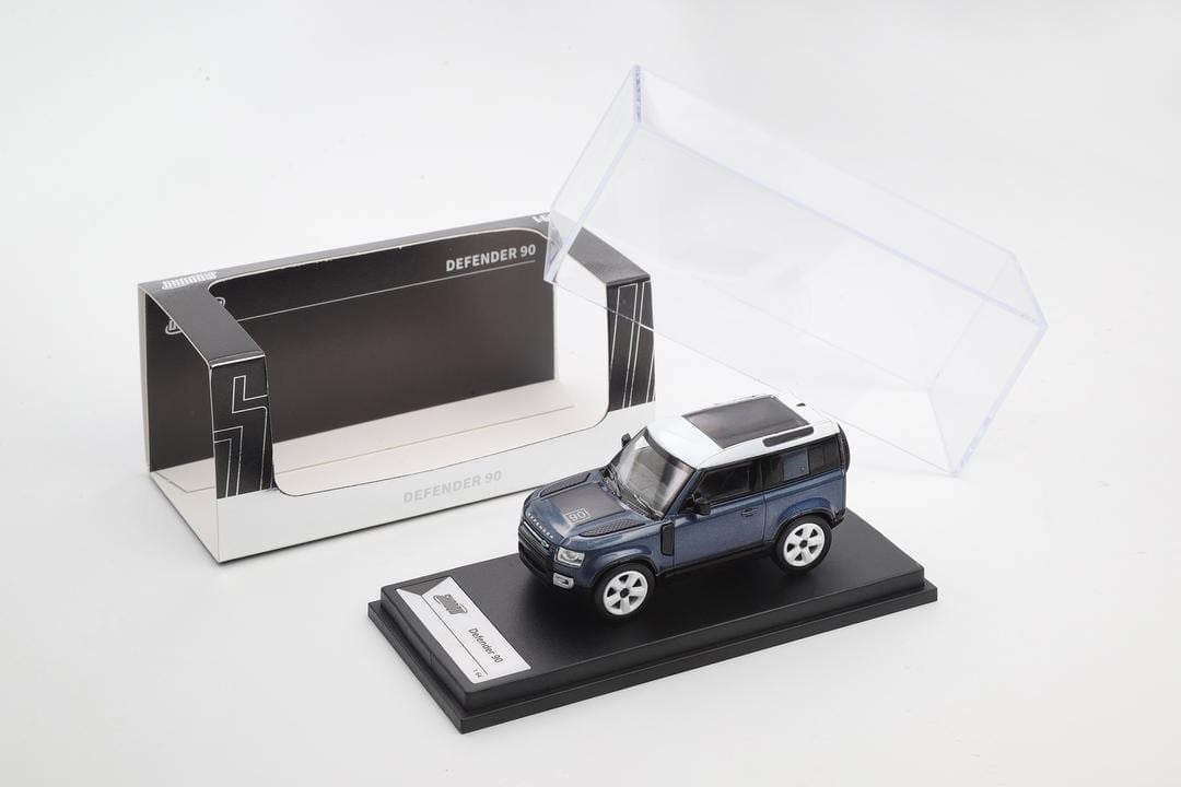 Shadow 1/64 Defender 90 Blue White Top (LHD)