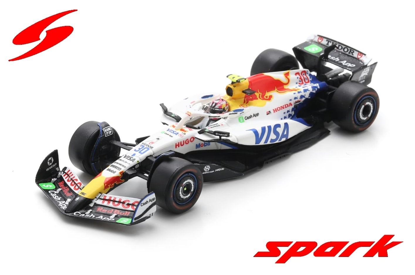 Sparky 1/64 Racing Bulls VCARB 02 No.30 Visa Cash App Racing Bulls F1 2025 Liam Lawson