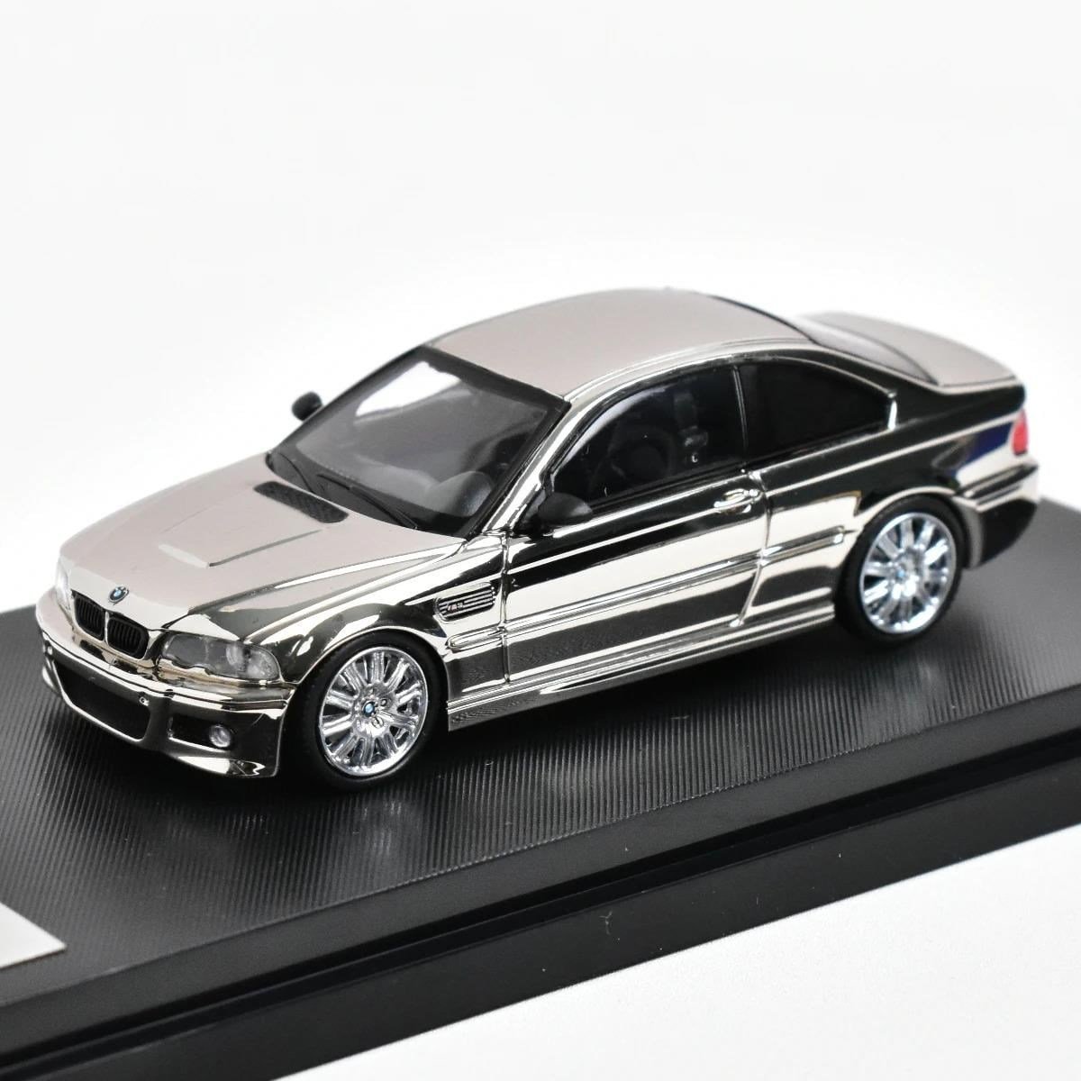 Stance Hunters x Street Weapon M3 CSL E46 Chrome Silver With NORMAL Wheels