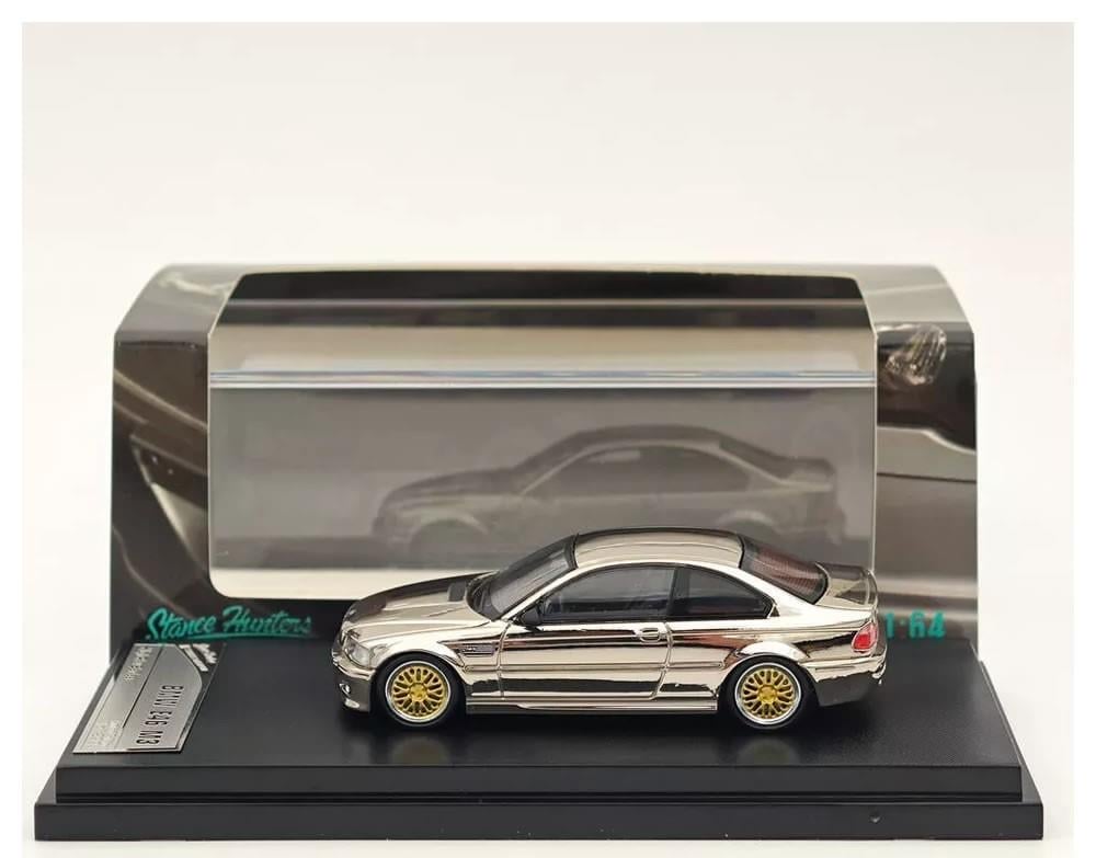 Stance Hunters x Street Weapon M3 CSL E46 – Chrome Silver With BBS Wheels