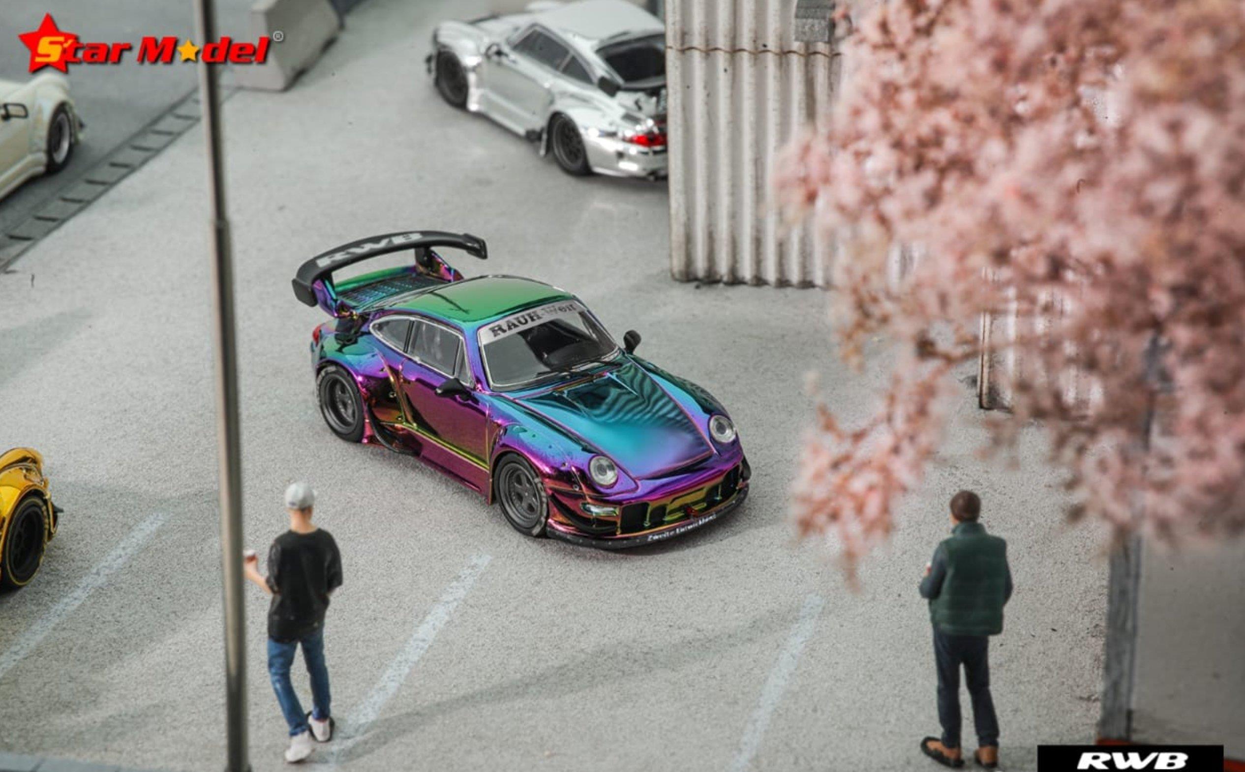 Star Model Porsche RWB 993 Chamelon