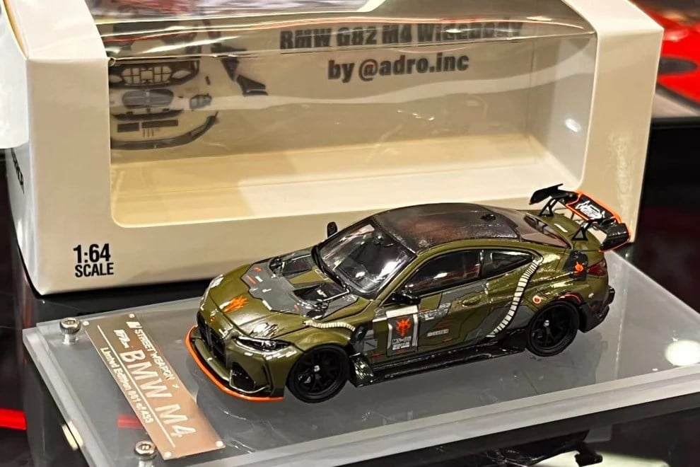 Street Warrior BMW M4(G82) Wide-Body (APA XPO Foshan Auto Show) -Green Zaku
