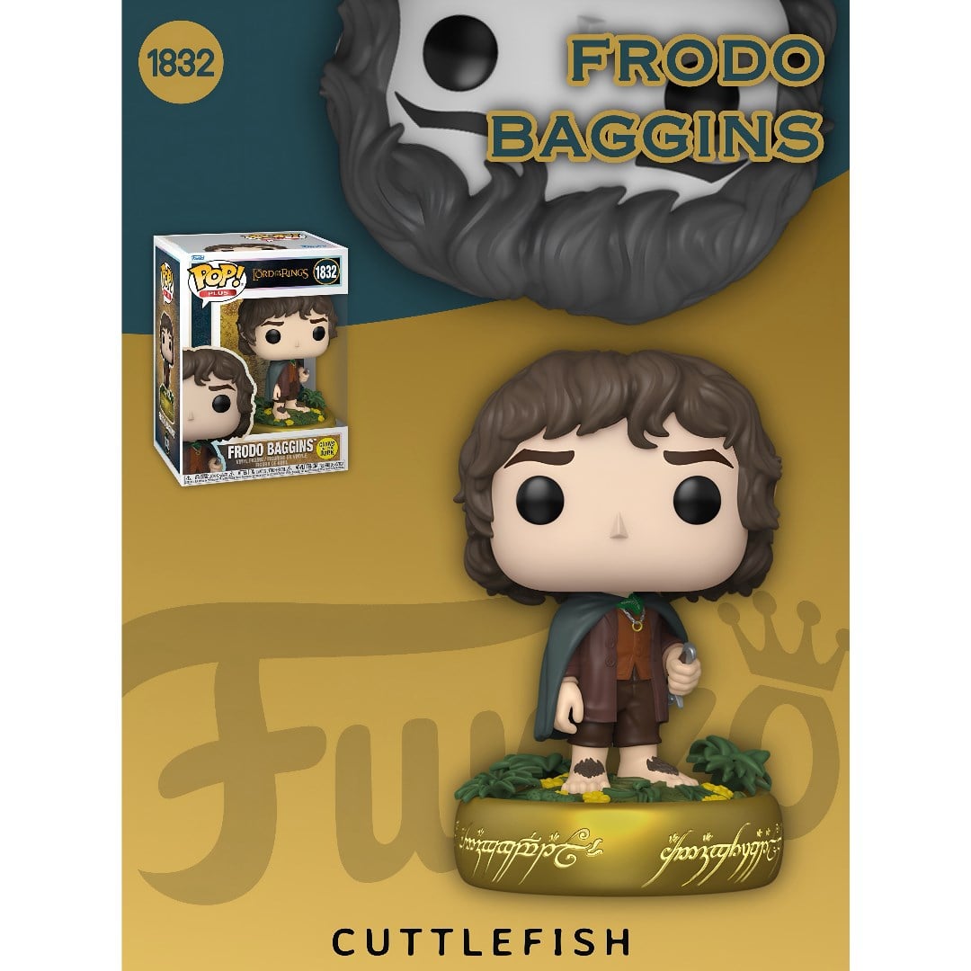 The Lord of the Rings Funko Pop! Plus Frodo Baggins (Glow) No: 1832