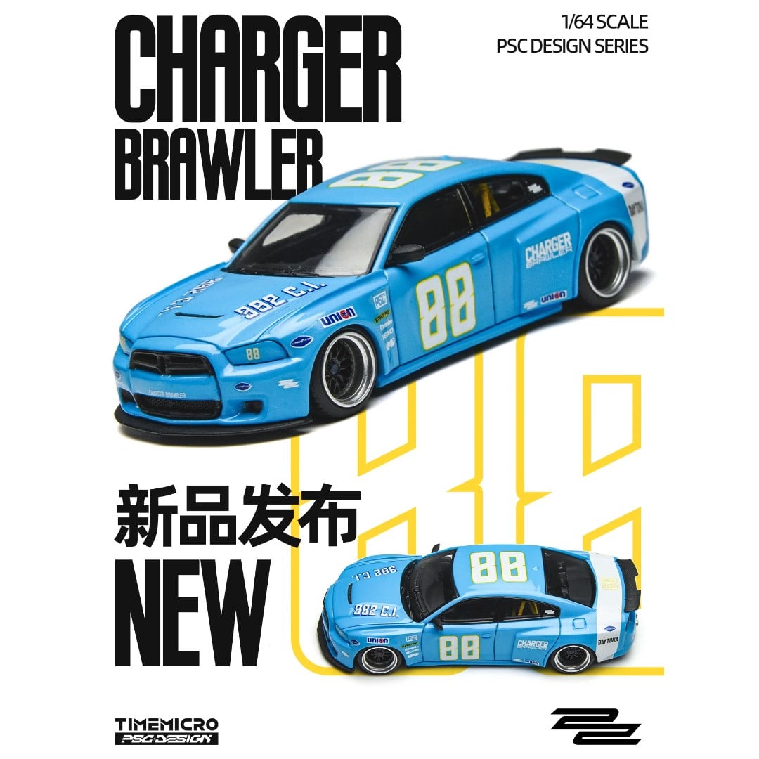 TimeMicro x PSC DESIGN 1:64 Dodge Charger 