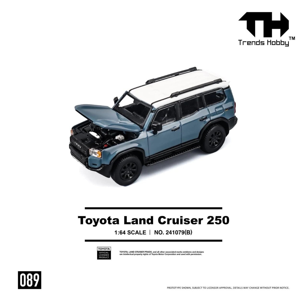 Trends Hobby 1:64 Toyota Land Cruiser 250 - BLU