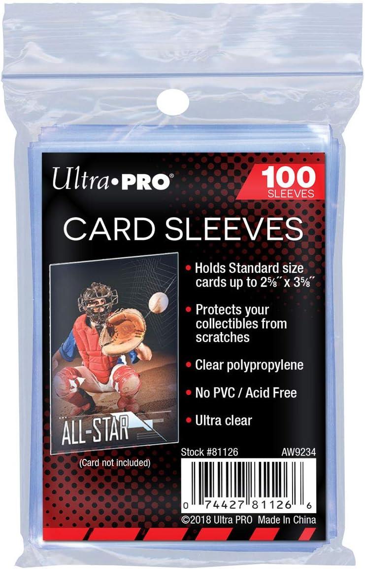 Ultra PRO - 100 Adet Yumuşak Kart Kılıfı 2-5/8 X 3-5/8 (Sleeve)
