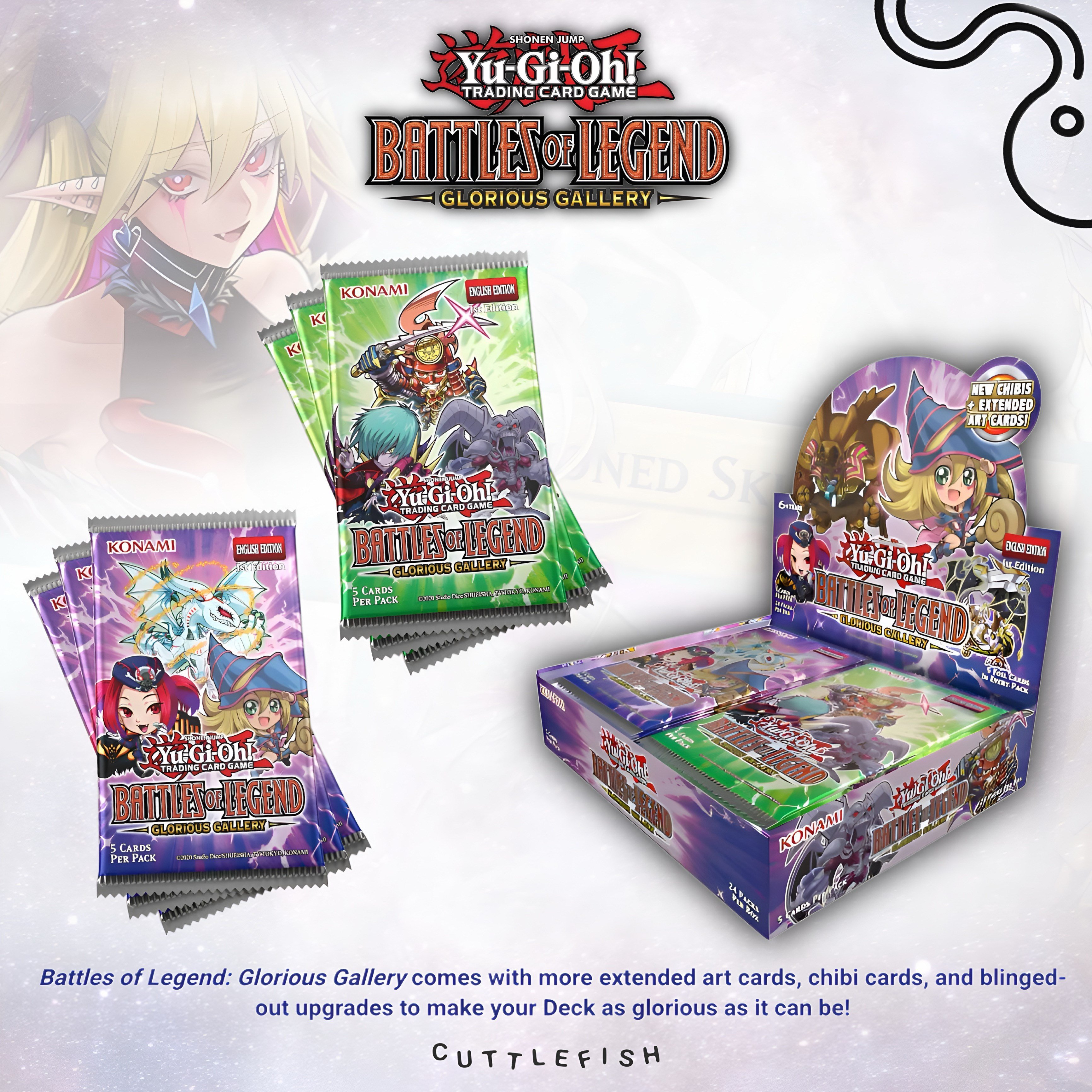 Yu-Gi-Oh! Battles of Legend: -Glorious Gallery- Booster Box