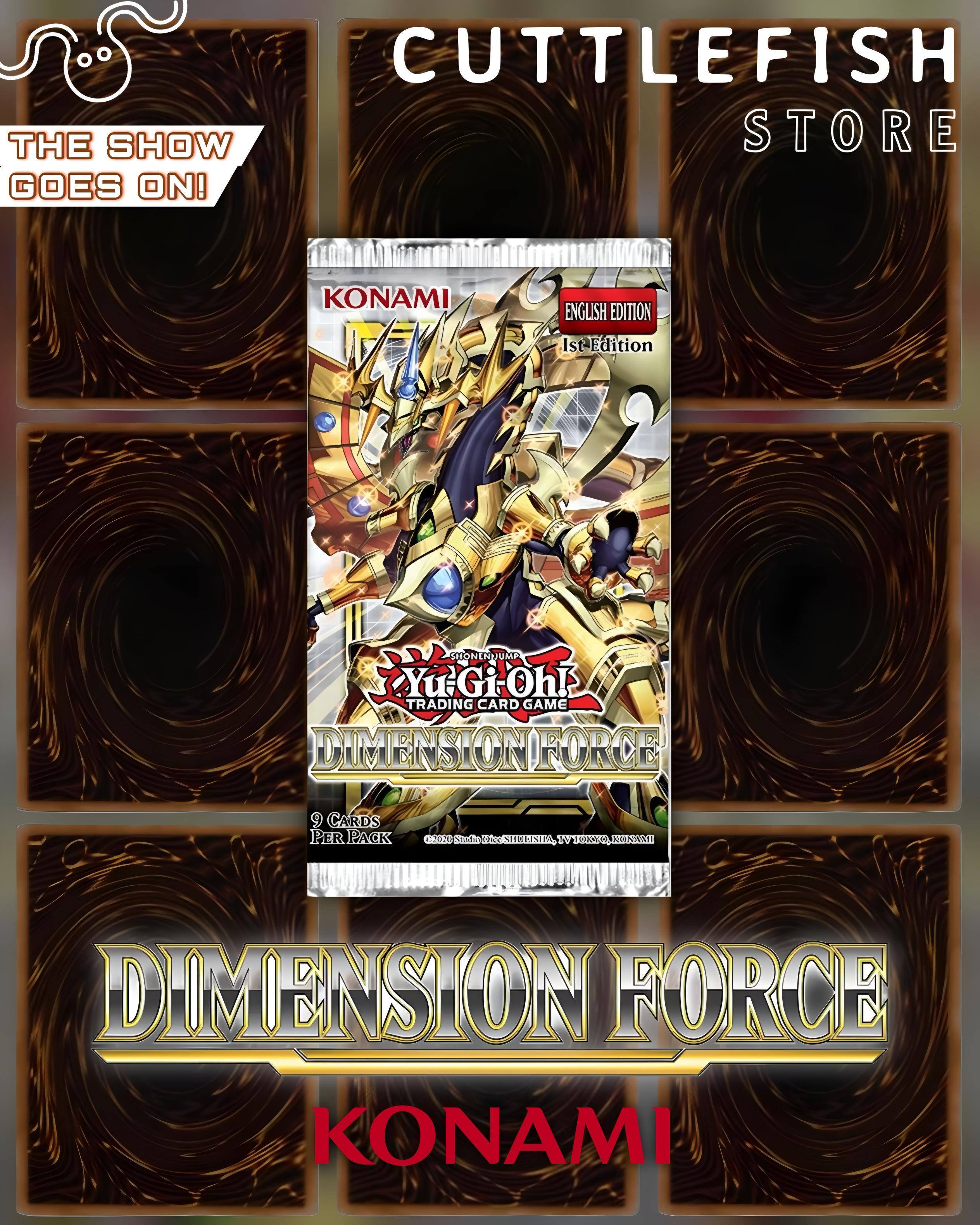 Yu-Gi-Oh! Dimension Force Booster - 1 adet