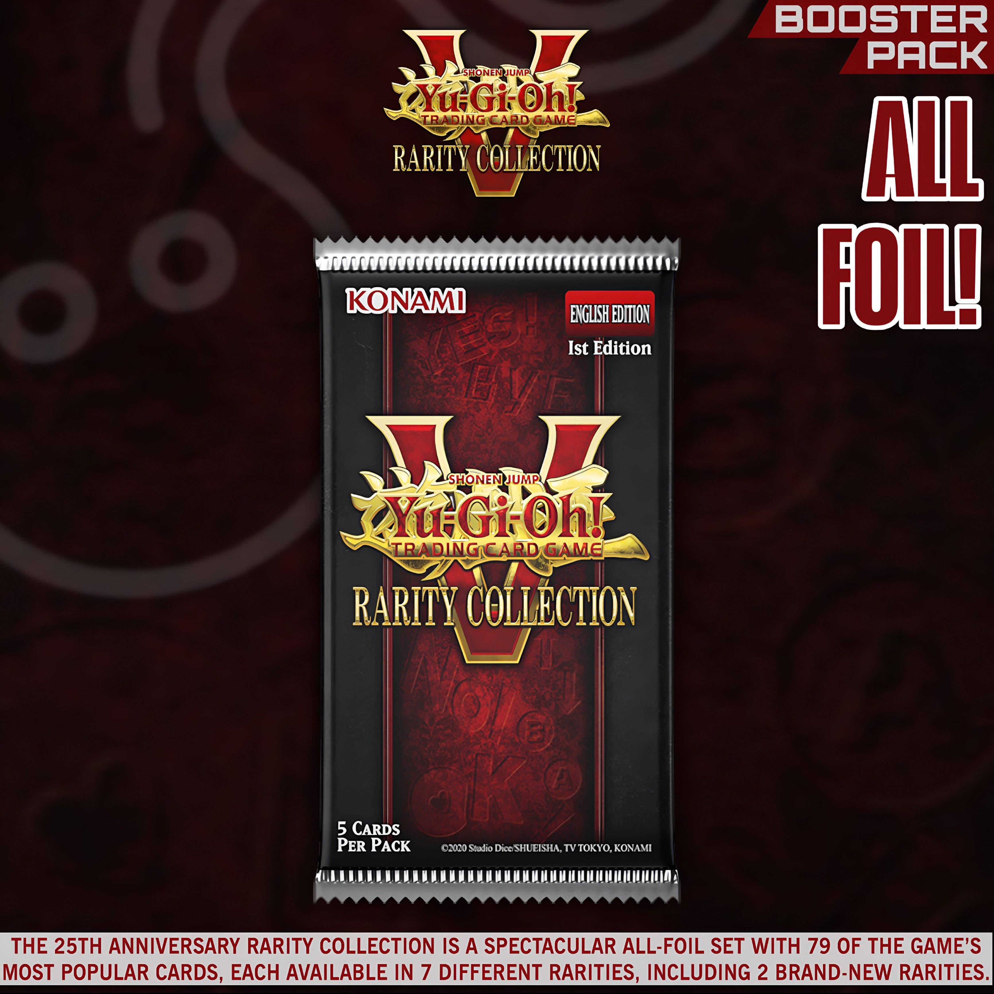 Yu-Gi-Oh! - Rarity Collection 5 - Booster Pack (1 Adet)