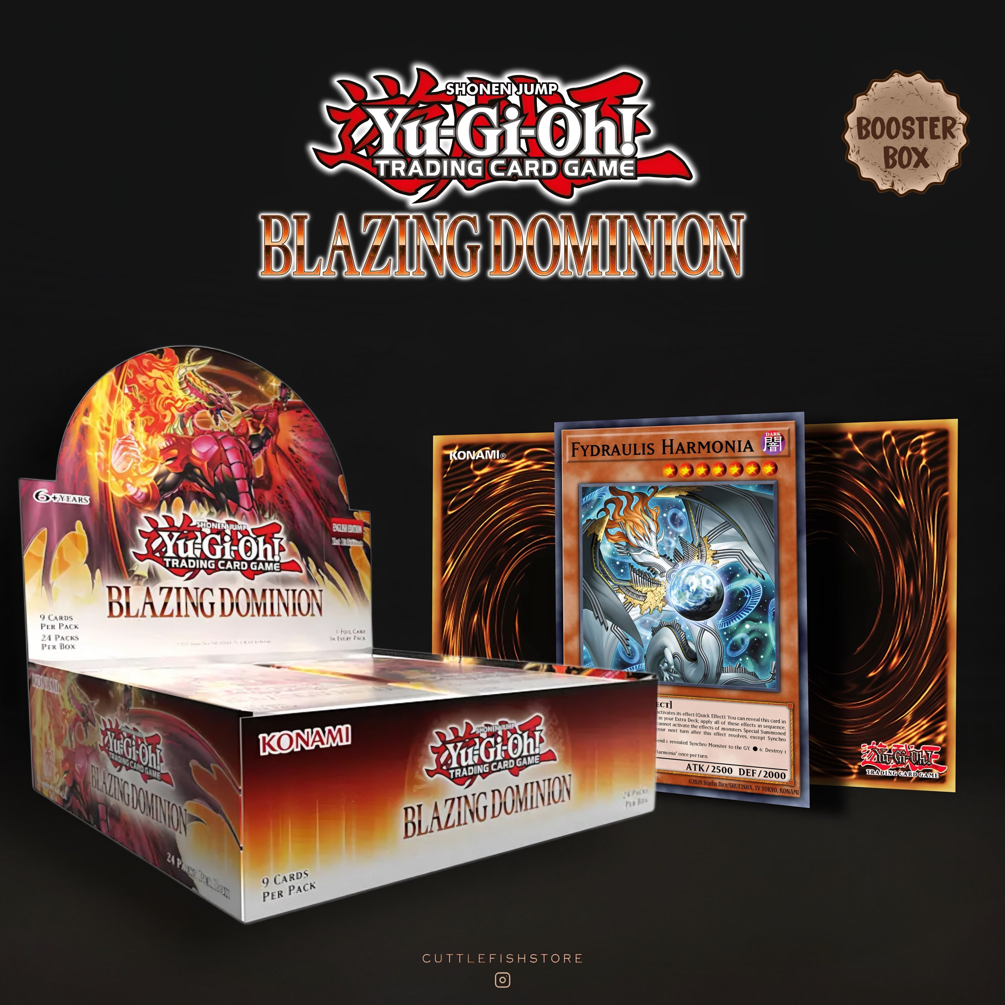 Yu‑Gi‑Oh! TCG Blazing Dominion Booster Box