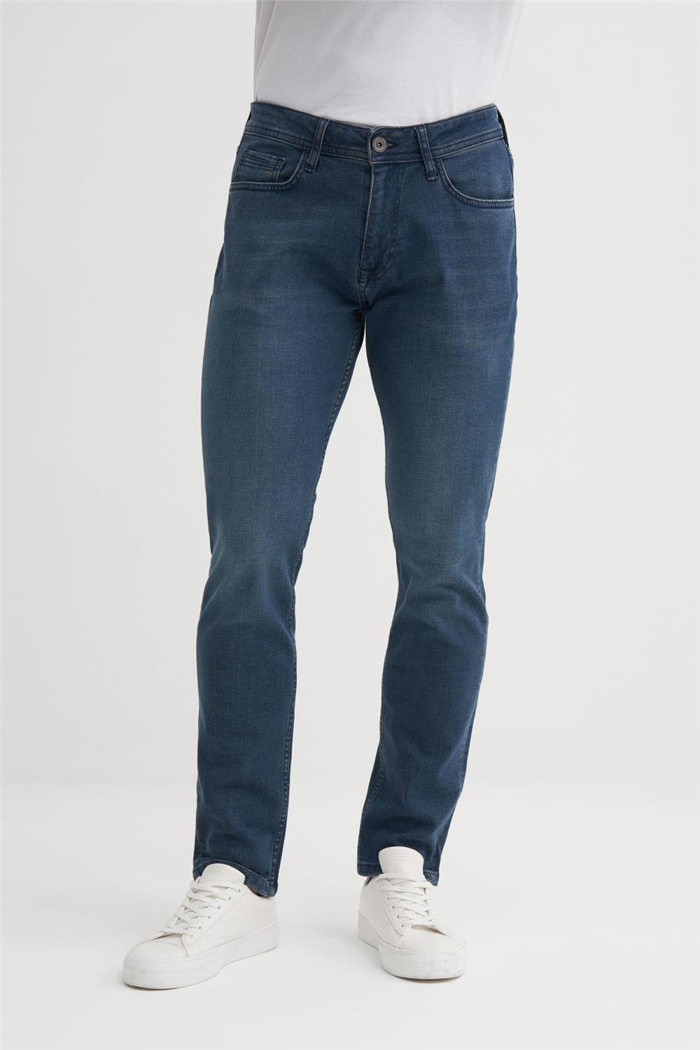 CAZ 0736 TERRY DENIM PANTOLON