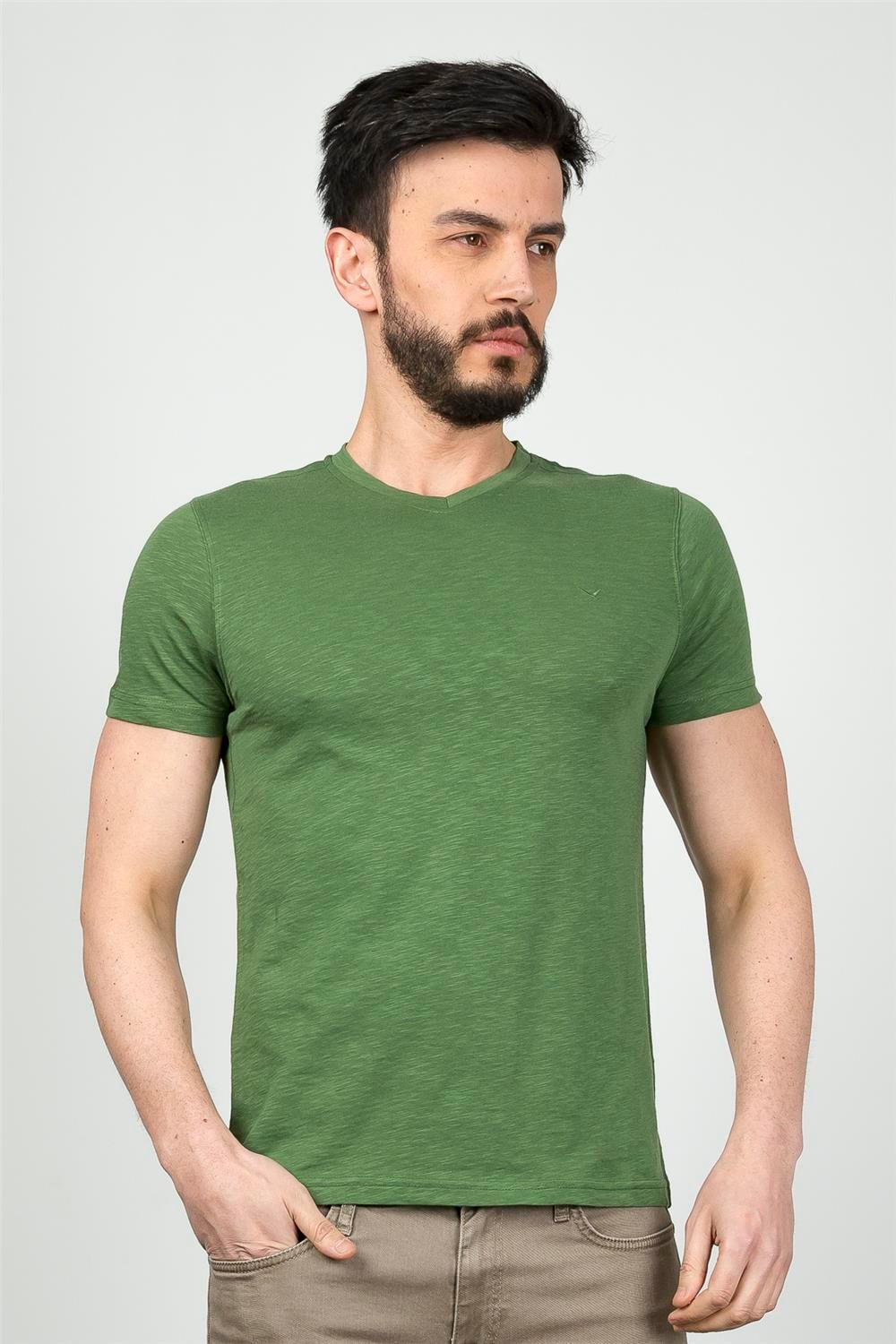 CAZ 4601 ORTA V FLAMLI T-SHIRT