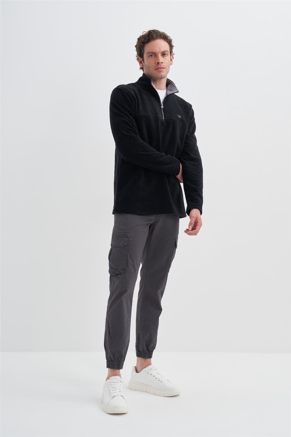 CAZ 56320 YRM.BLK.YK. SWEAT