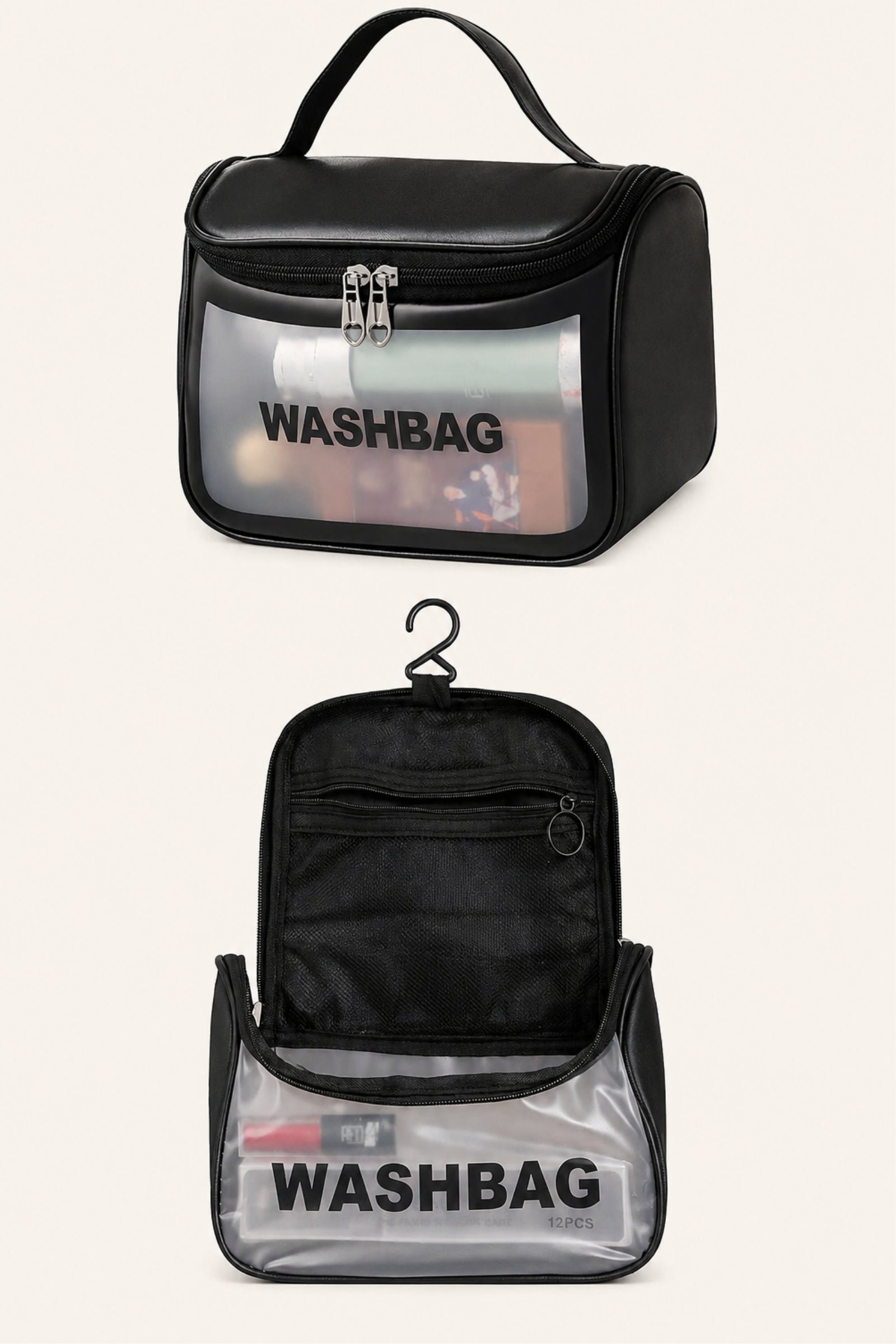 Woys Seyahat Washbag Makyaj Ve Kişisel Bakım Ürünleri Taşıma Çantası