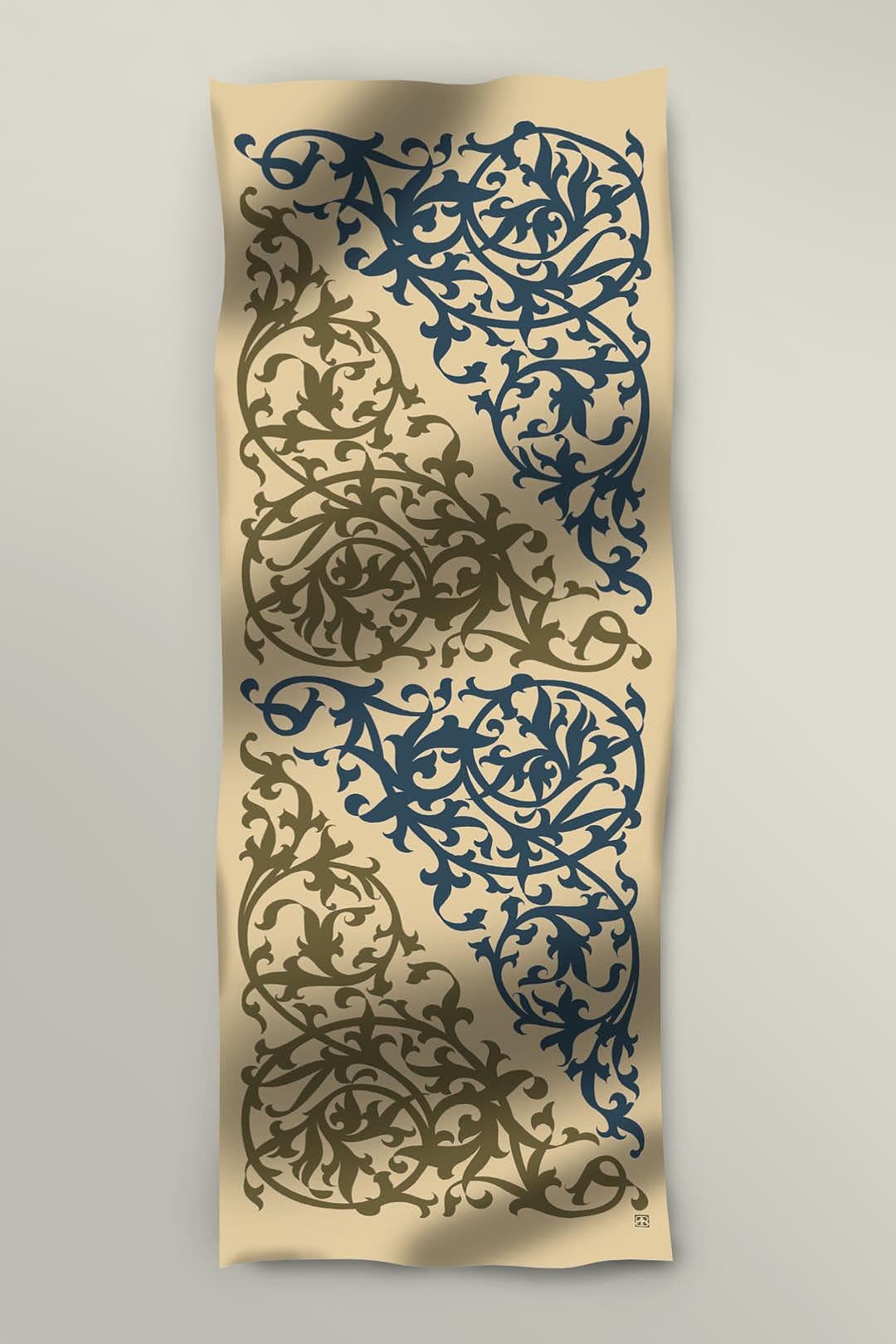 OTTOMAN TİVİL İPEK ŞAL