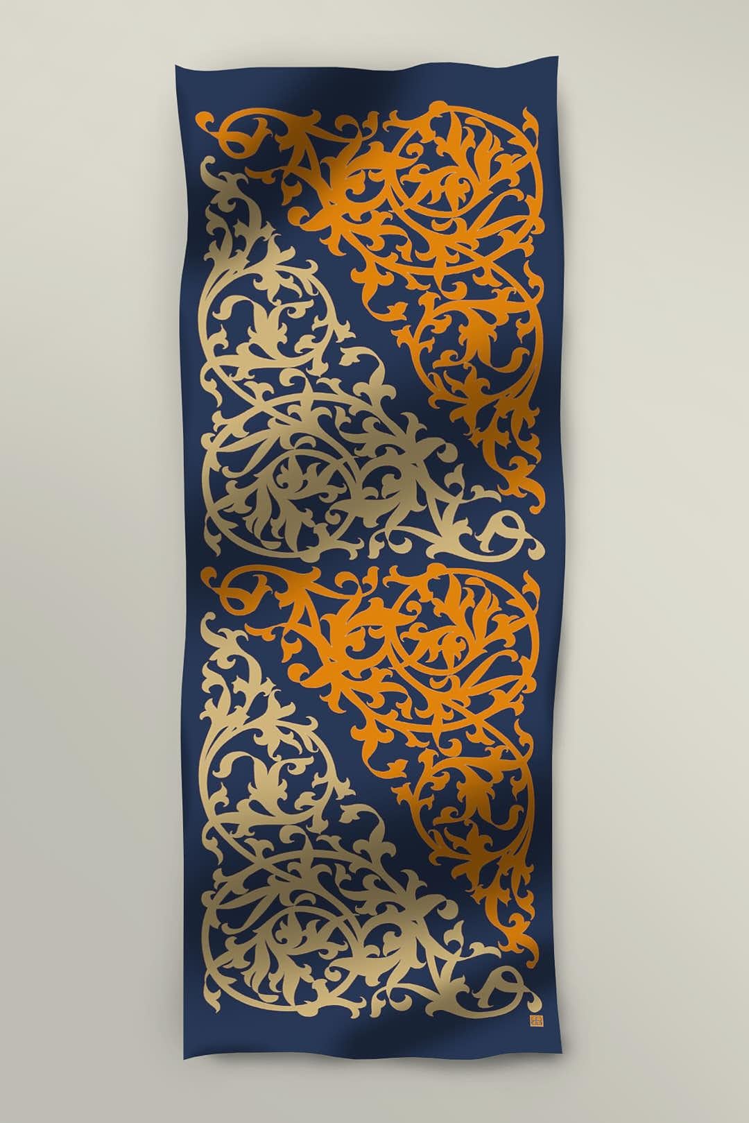OTTOMAN TİVİL İPEK ŞAL