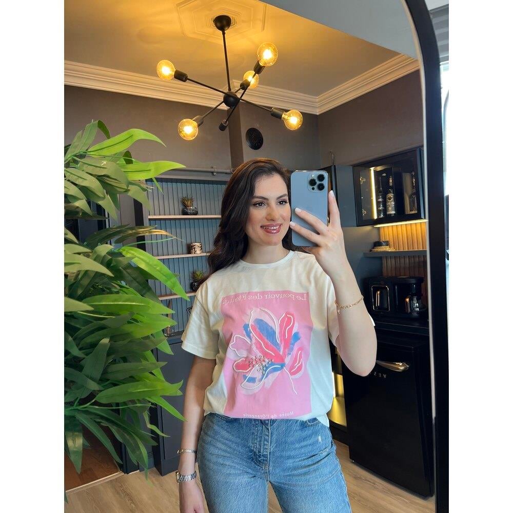 Baskılı Tasarım T-Shirt