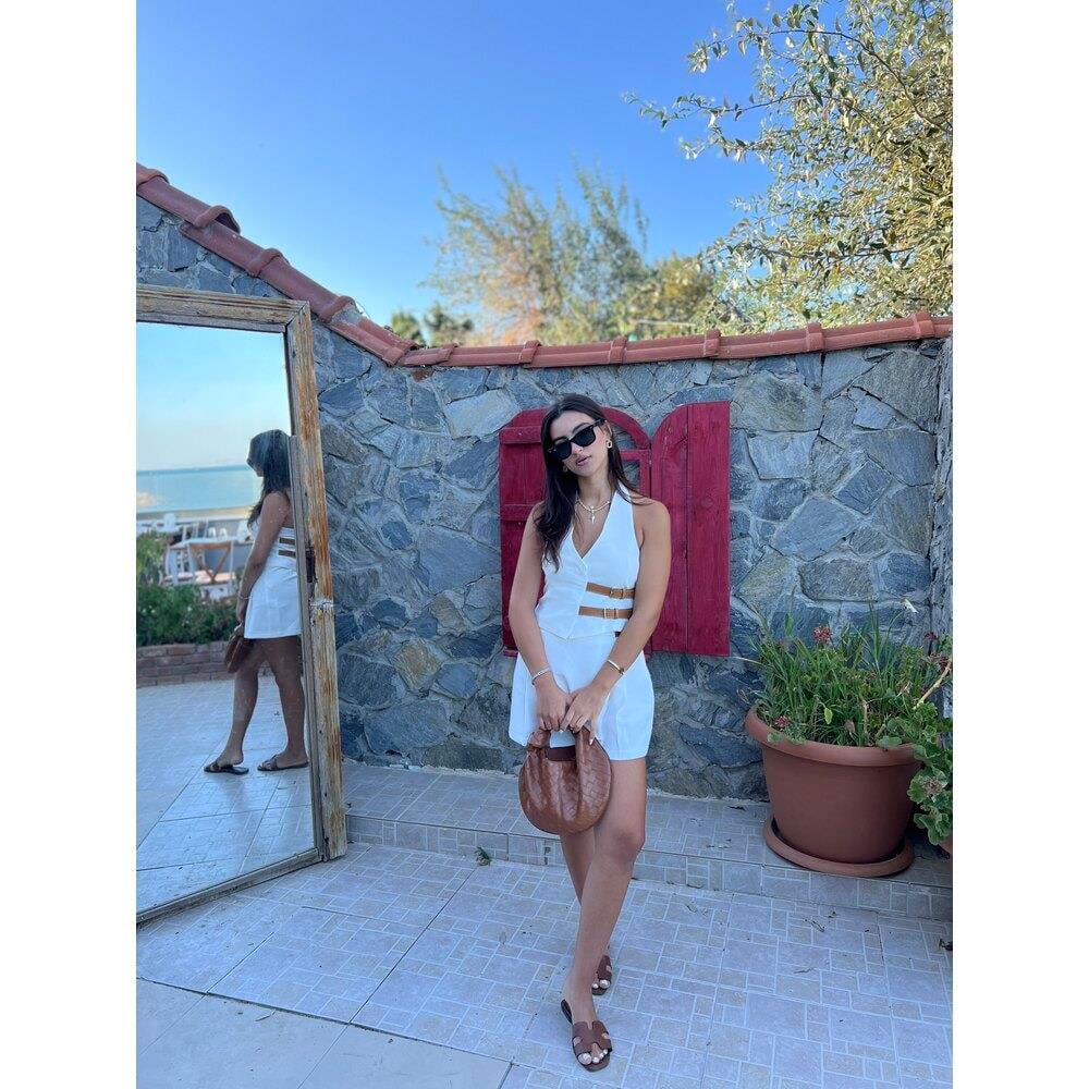 Şortlu Yelekli Takım