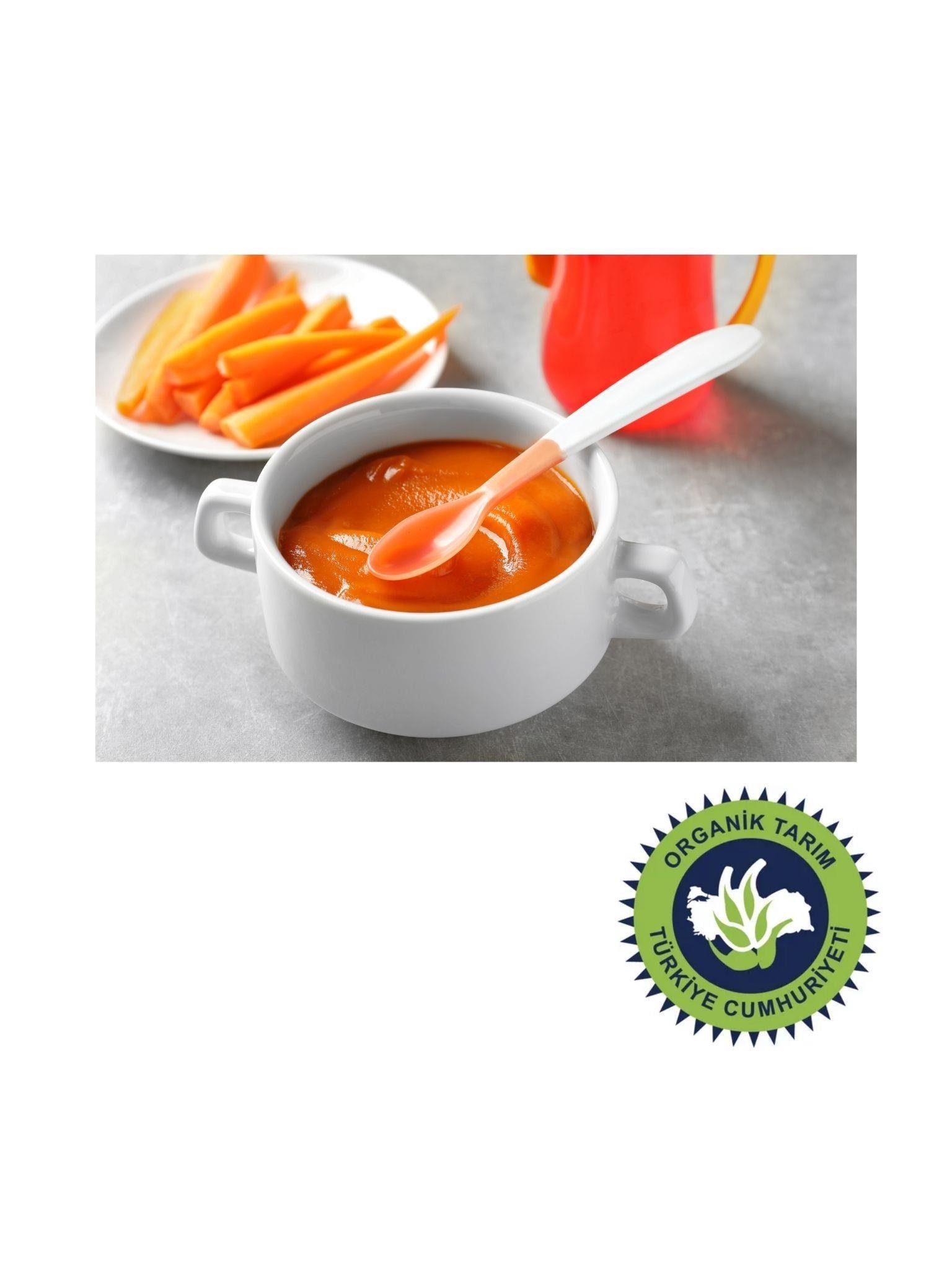 Organik Havuç Püresi